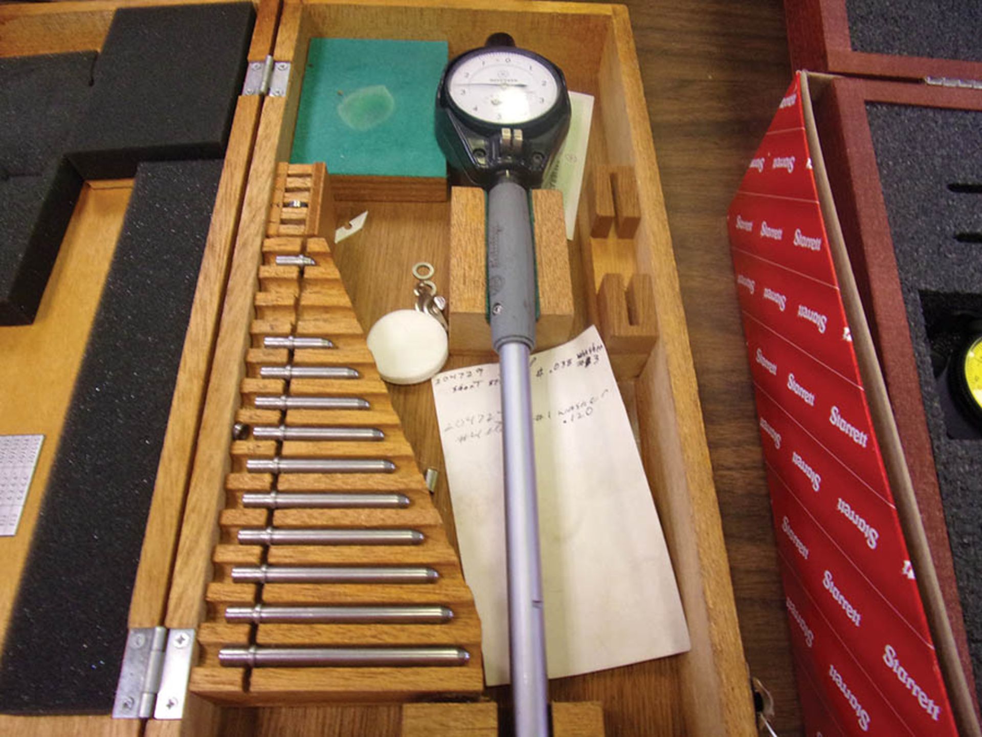 STARRETT SPRING GAUGE, ASSORTED DIAL BORE GAUGES - Image 2 of 5