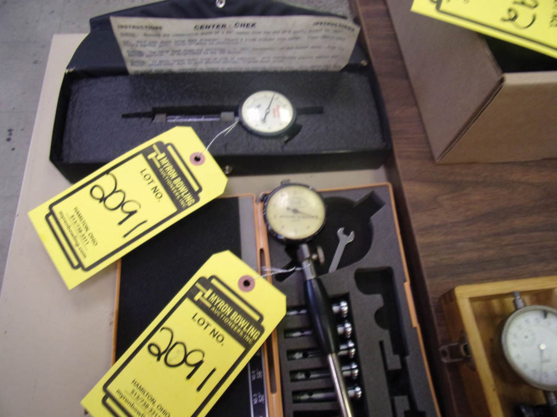 STARRETT SPRING GAUGE, ASSORTED DIAL BORE GAUGES - Image 5 of 5