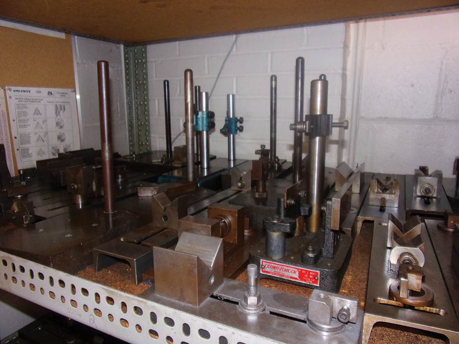 ASSORTED STANDS & WORKHOLDING FIXTURES