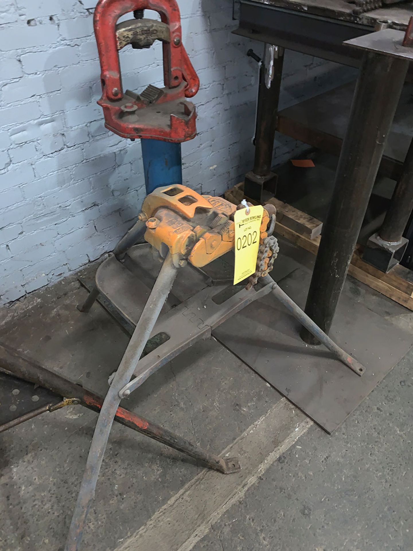 RIDGID PIPE VISE