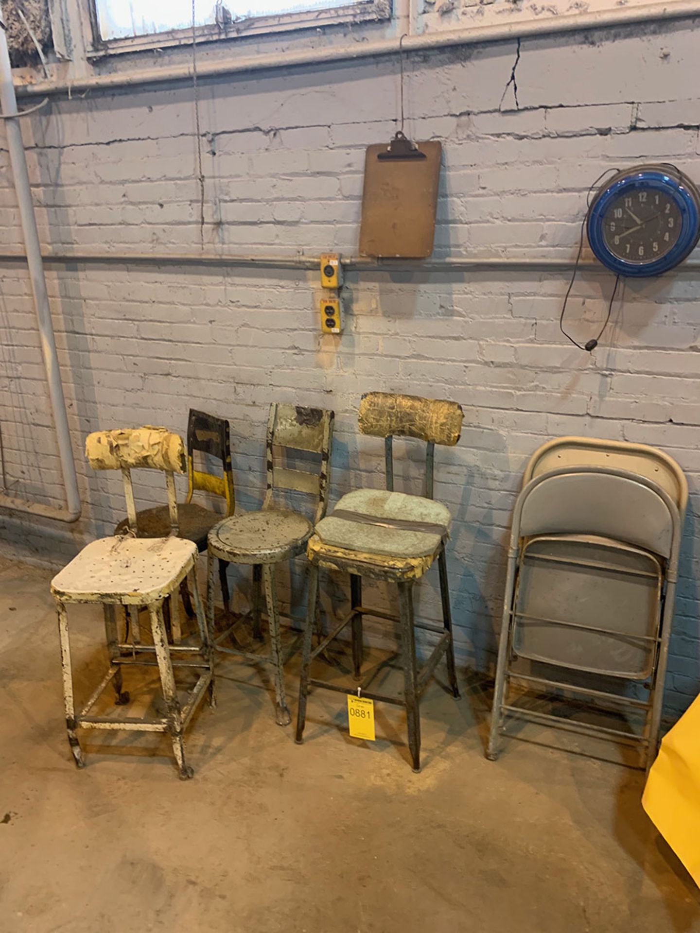 ASSORTED STEEL CHAIRS - Image 2 of 2