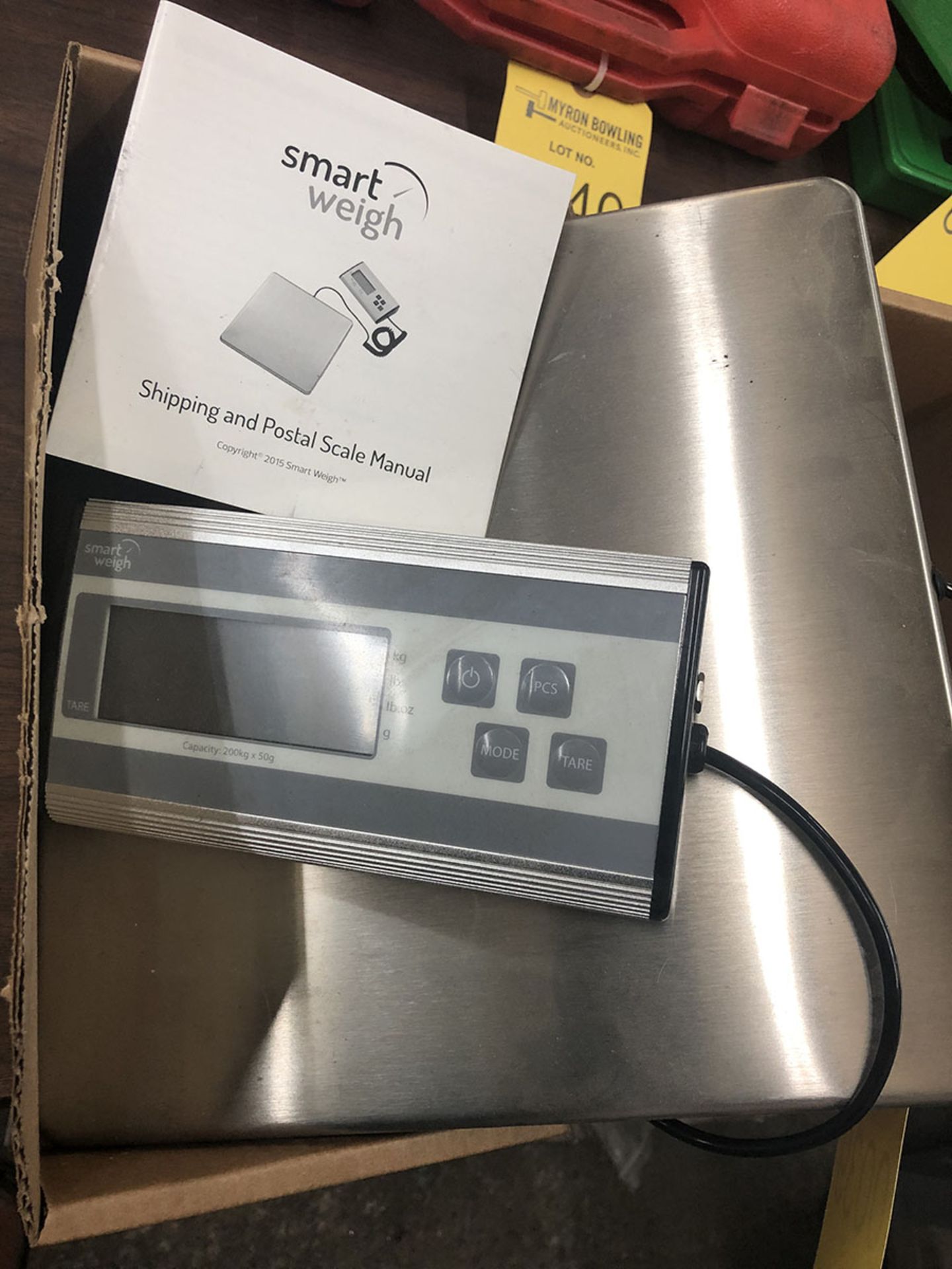 SMART WEIGHT DIGITAL SCALE; 200 KG X 50 G CAPACITY