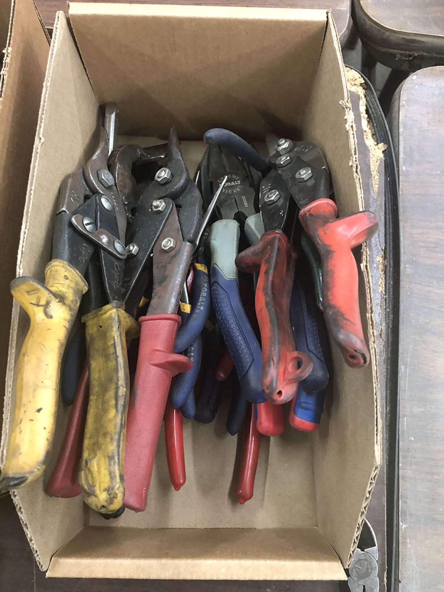 LOT OF SNIPS & PLIERS