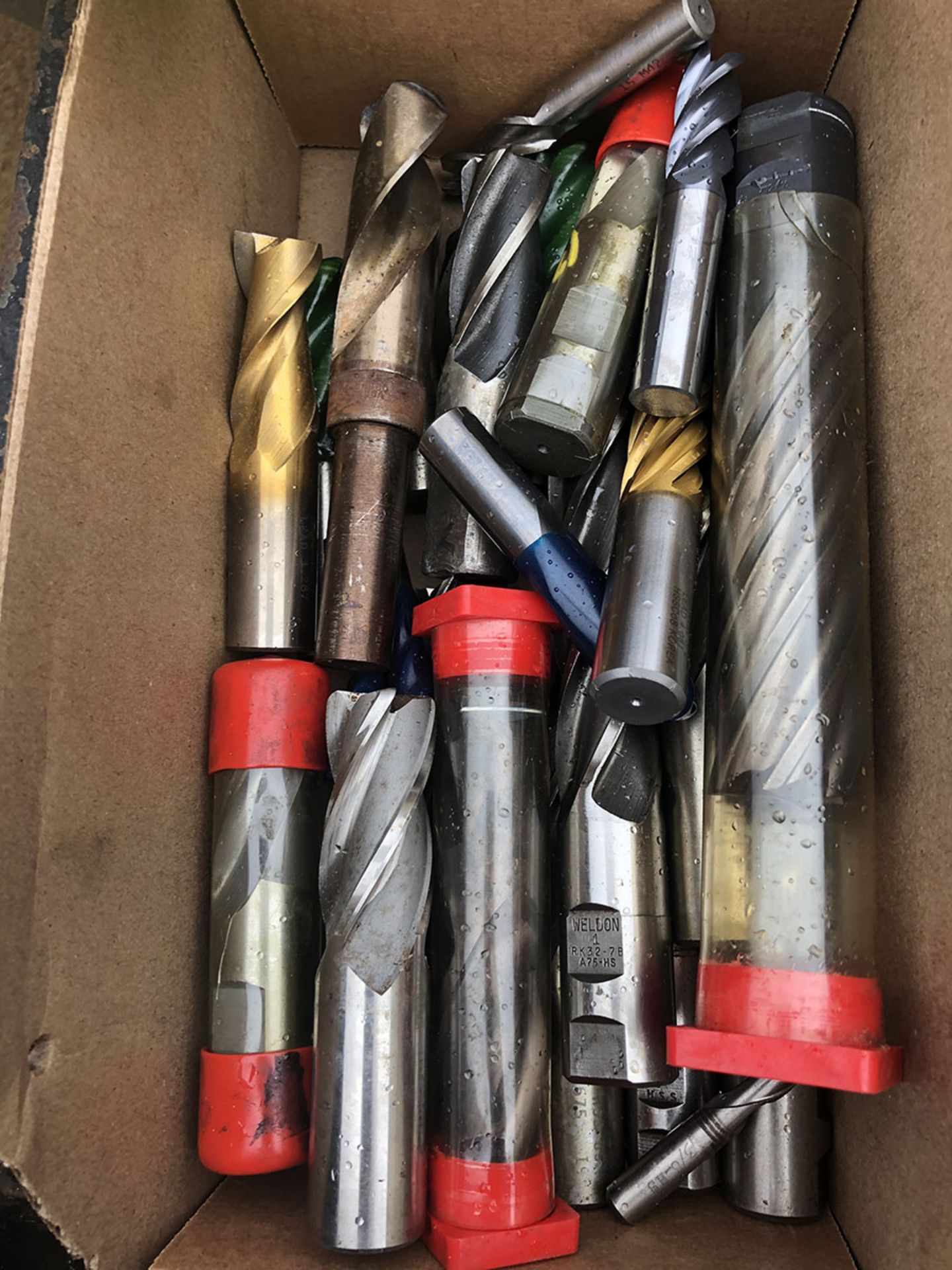 LOT OF ASSORTED END MILLS