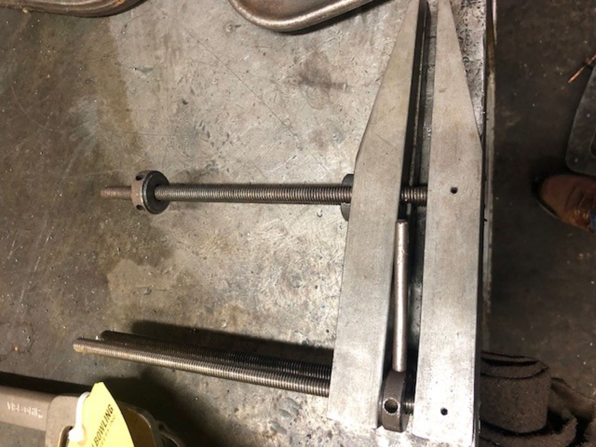 LOT OF (2) MACHINE CLAMPS
