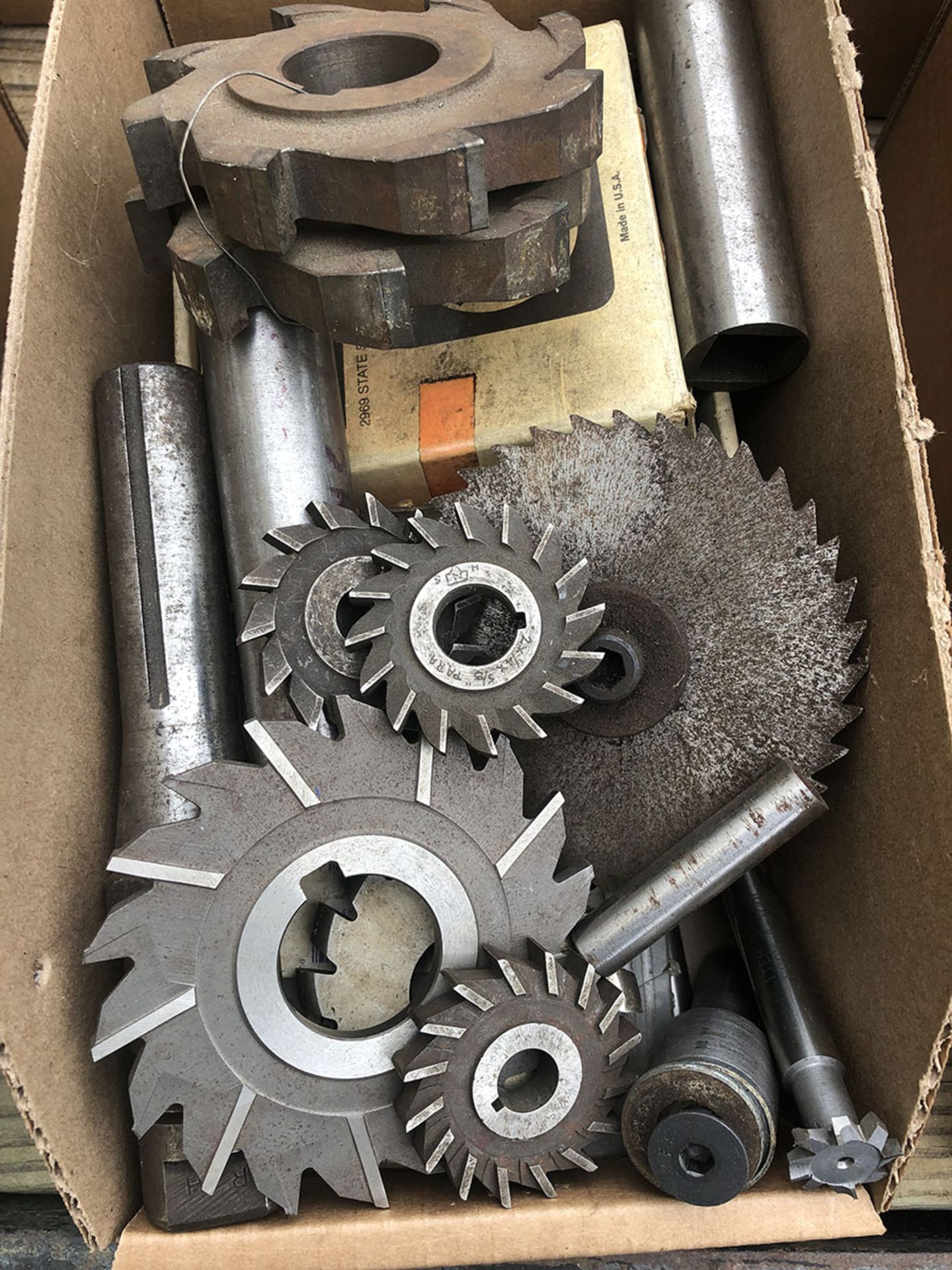 LOT OF ASSORTED CUTTERS
