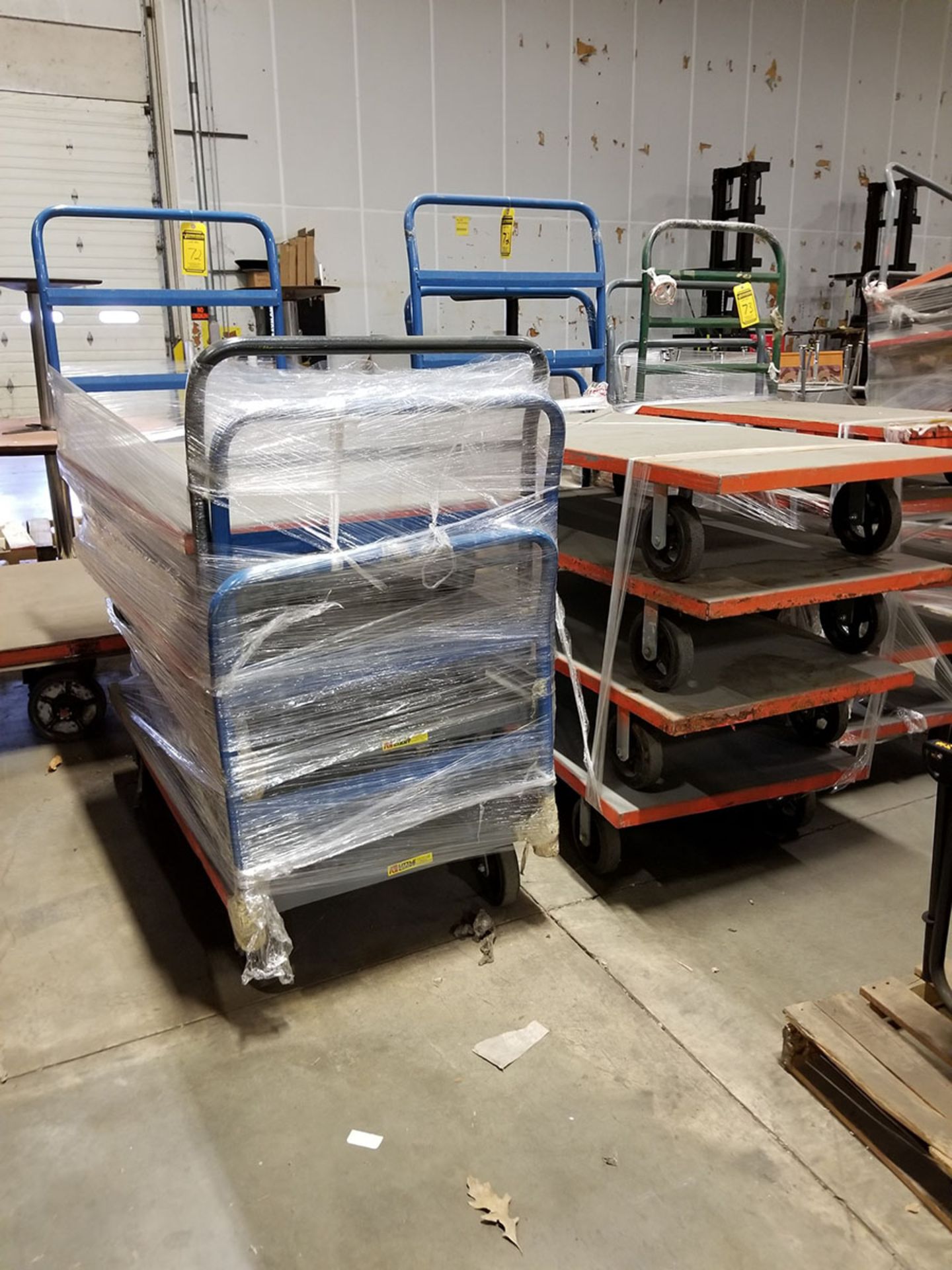 (8) WAREHOUSE CARTS