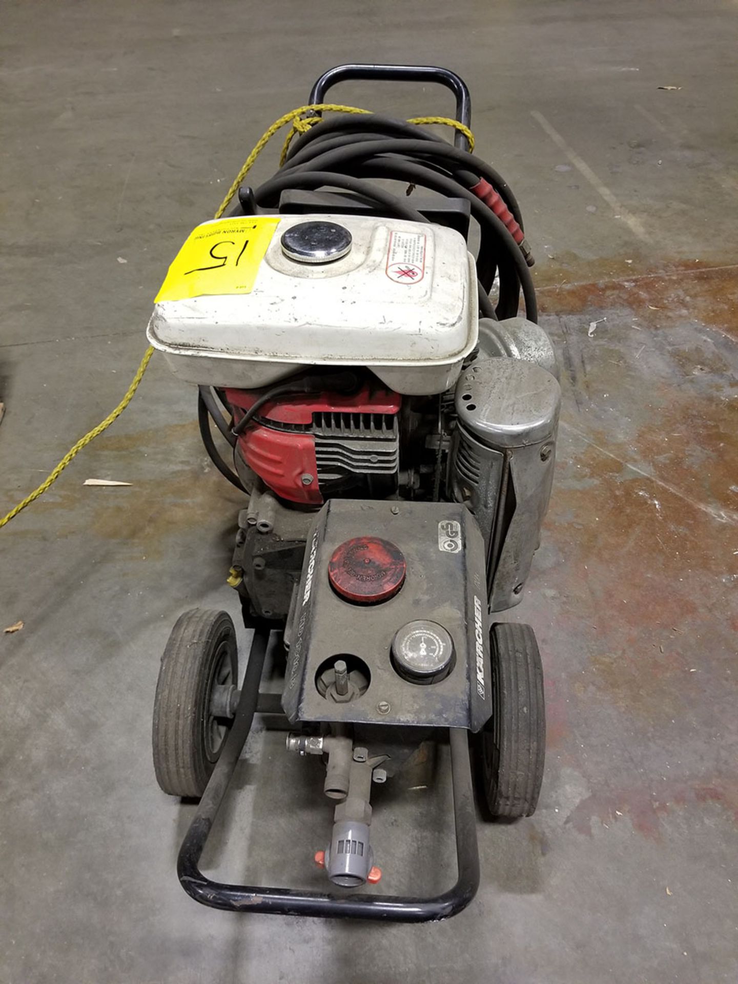 KARCHER HD 1010B GAS POWERED PRESSURE WASHER, HONDA G400 ENGINE - Image 5 of 6