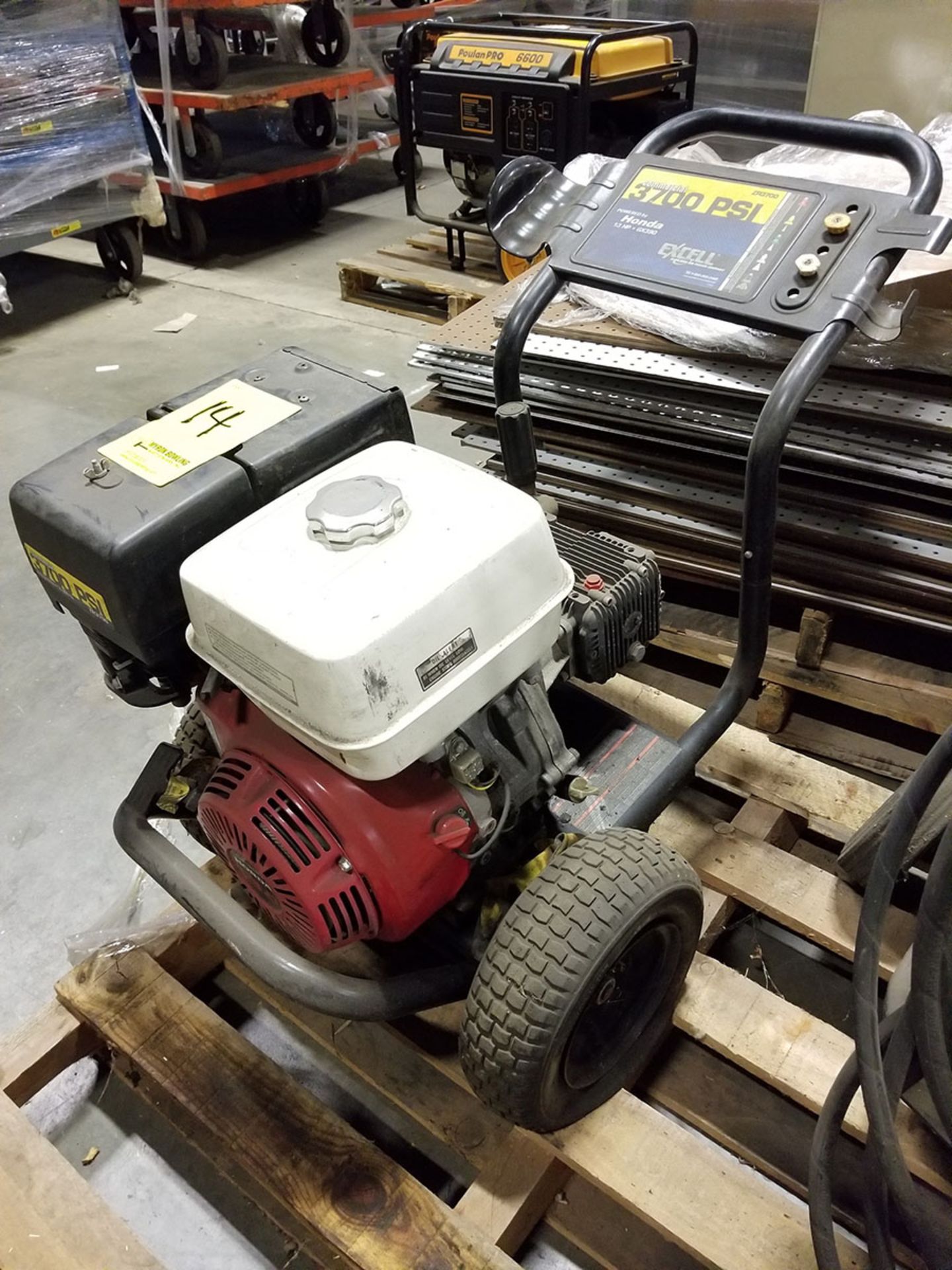 HONDA ZR3700 COMMERCIAL GAS POWERED PRESSURE WASHER, 13HP GX390 ENGINE