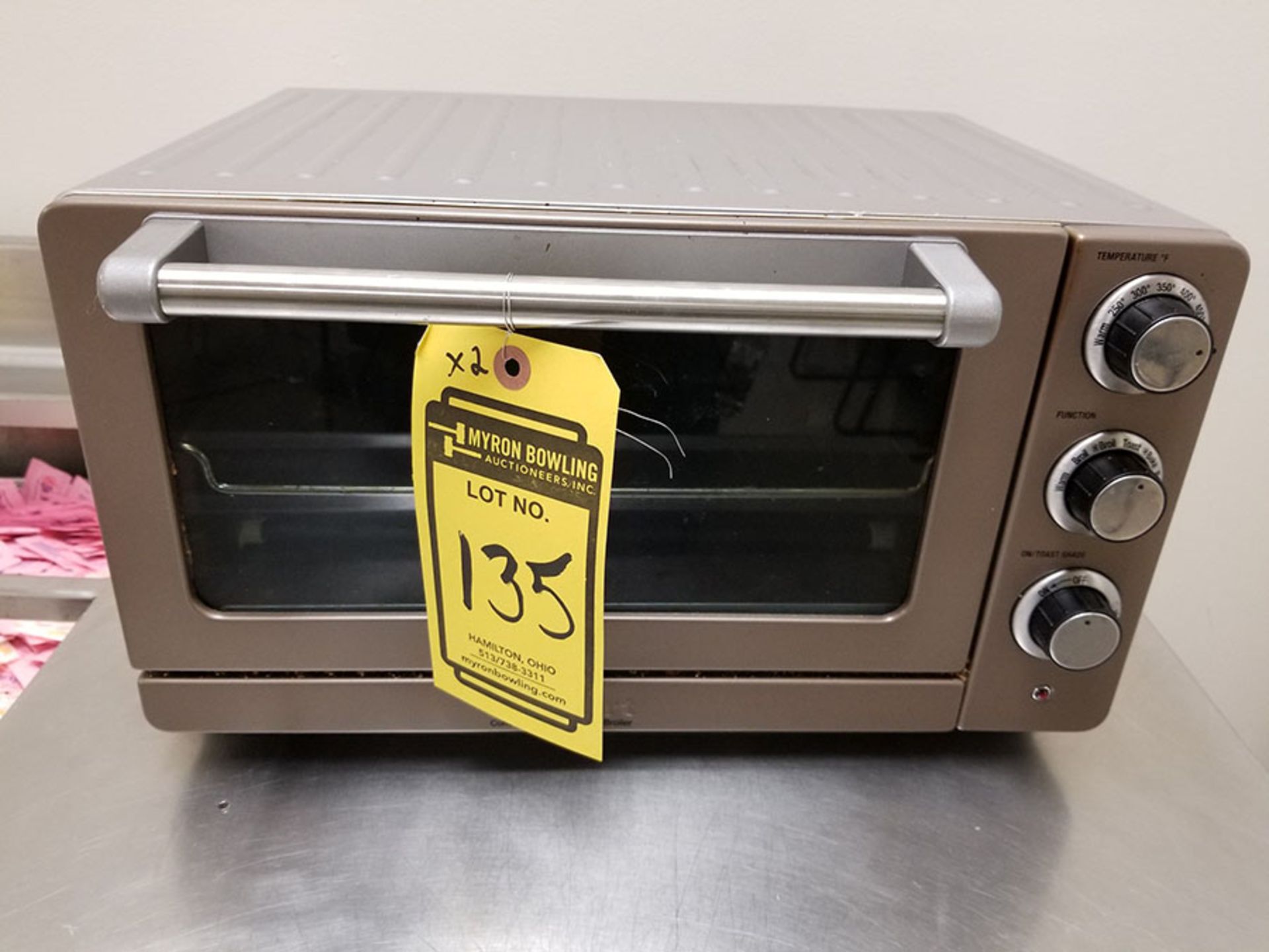 (2) TOASTER OVENS