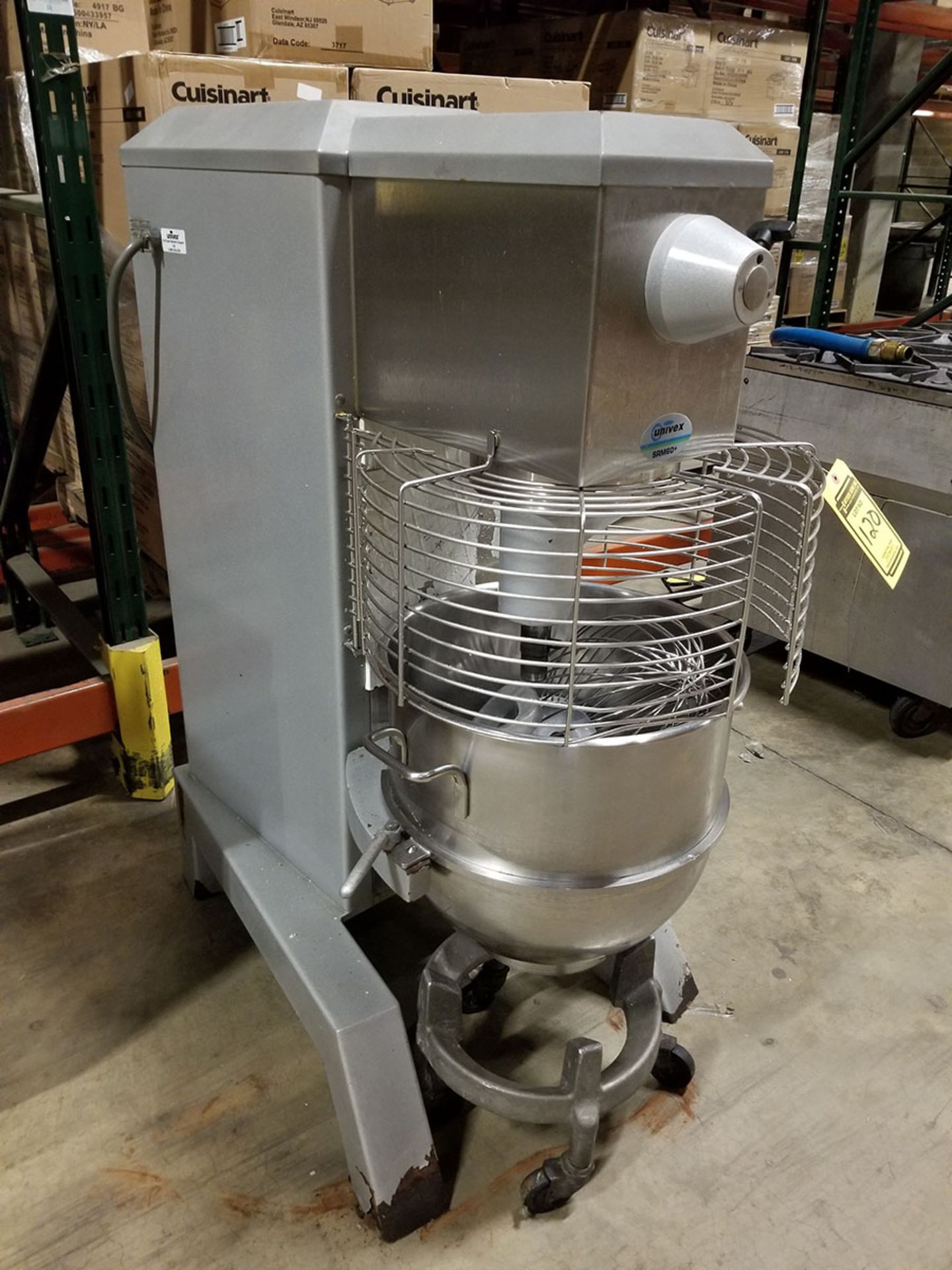 2006 UNIVEX SRM60 STAINLESS STEEL COMMERCIAL MIXER, 19’’ DIA. BOWL, TIMER, 3-PHASE, S/N M015541 - Bild 2 aus 8