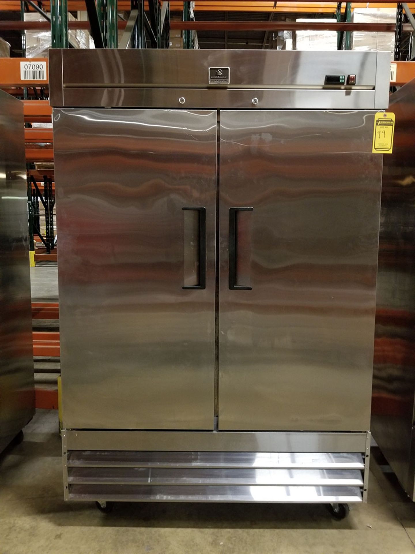 KELVINATOR COMMERCIAL STAINLESS STEEL REFRIGERATOR