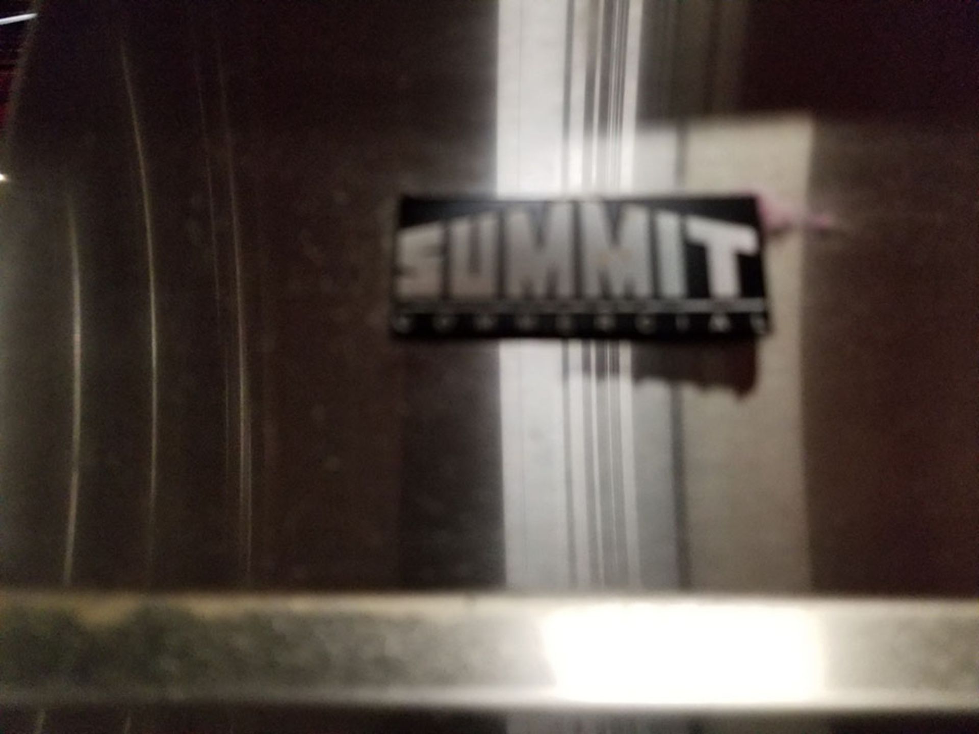 SUMMIT STAINLESS STEEL REFRIGERATOR - Image 6 of 12