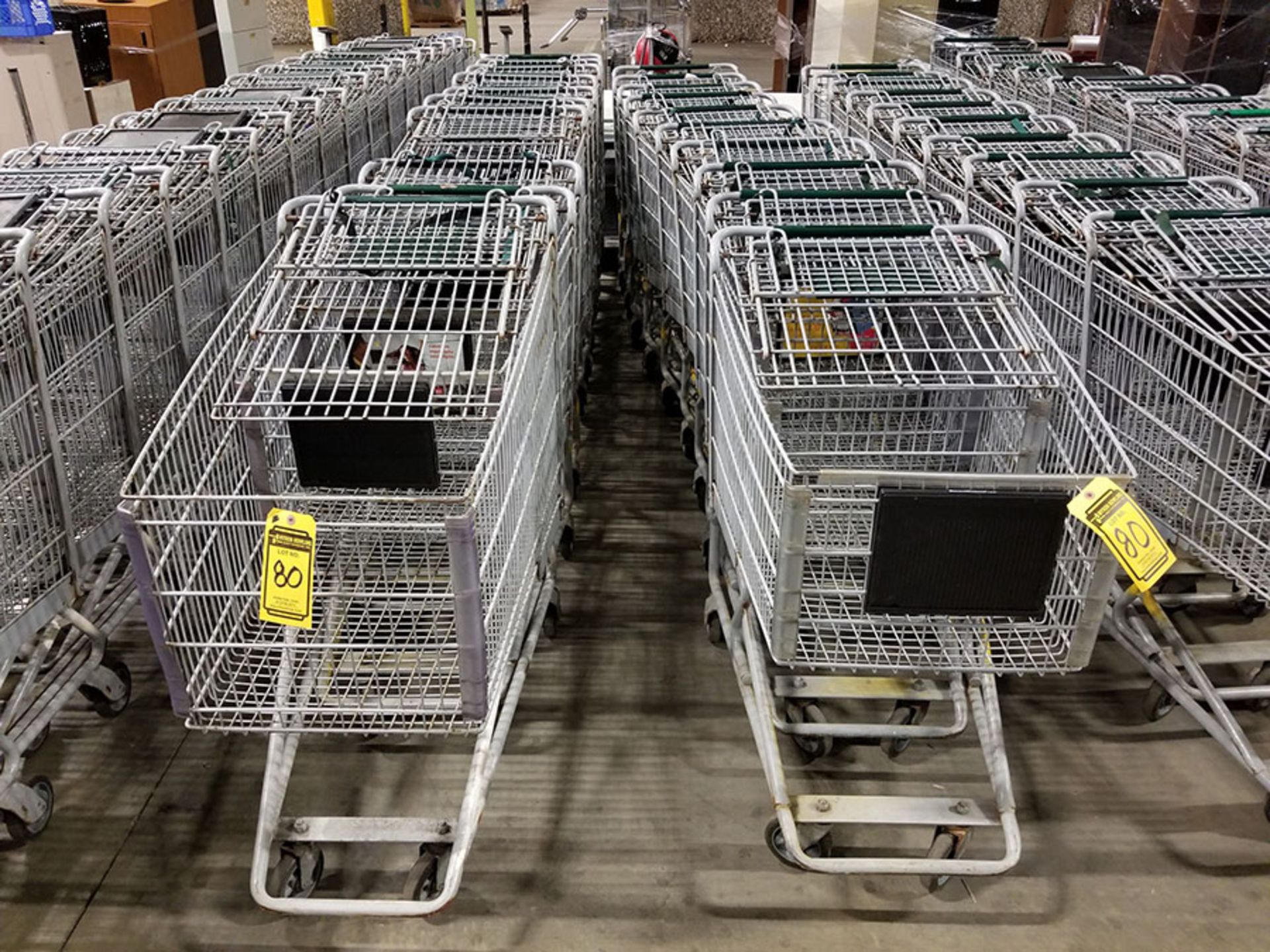 (20) SHOPPING CARTS