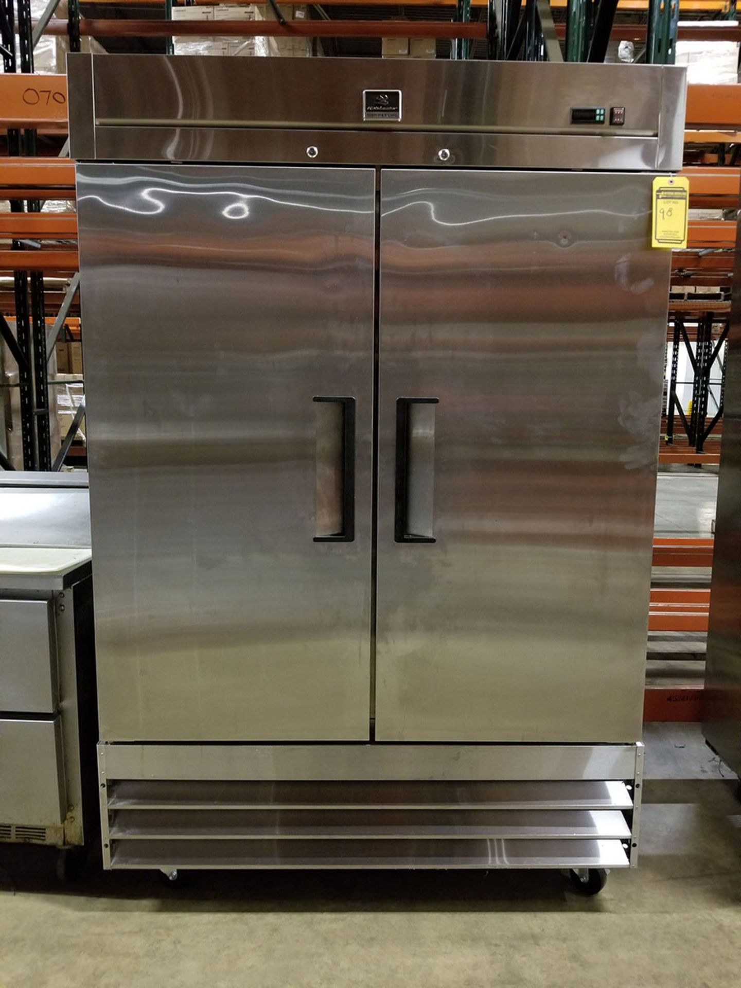 KELVINATOR COMMERCIAL STAINLESS STEEL REFRIGERATOR