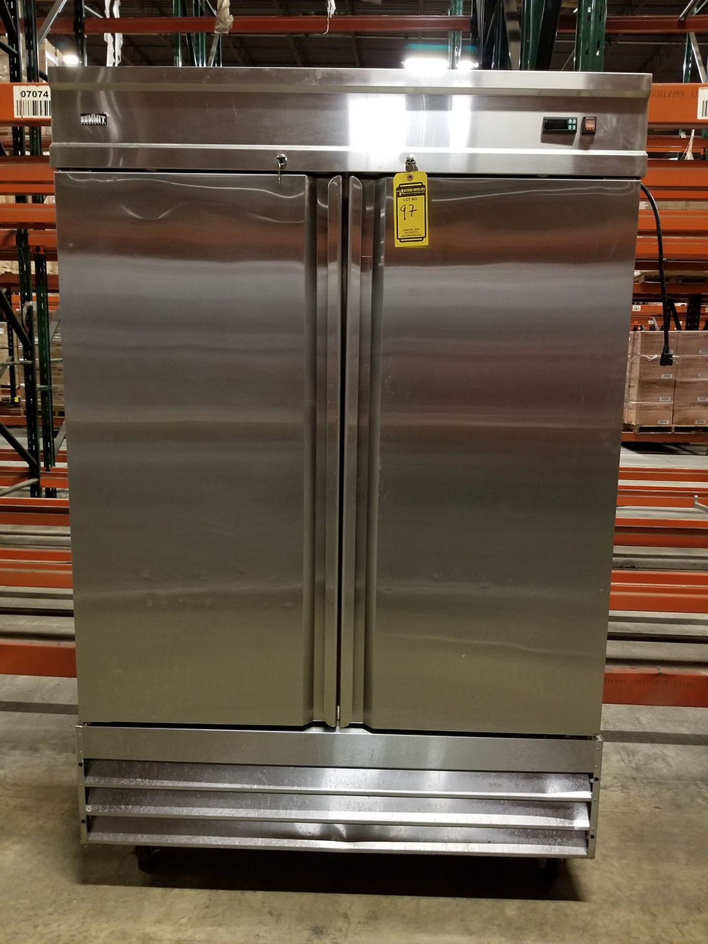 SUMMIT STAINLESS STEEL REFRIGERATOR