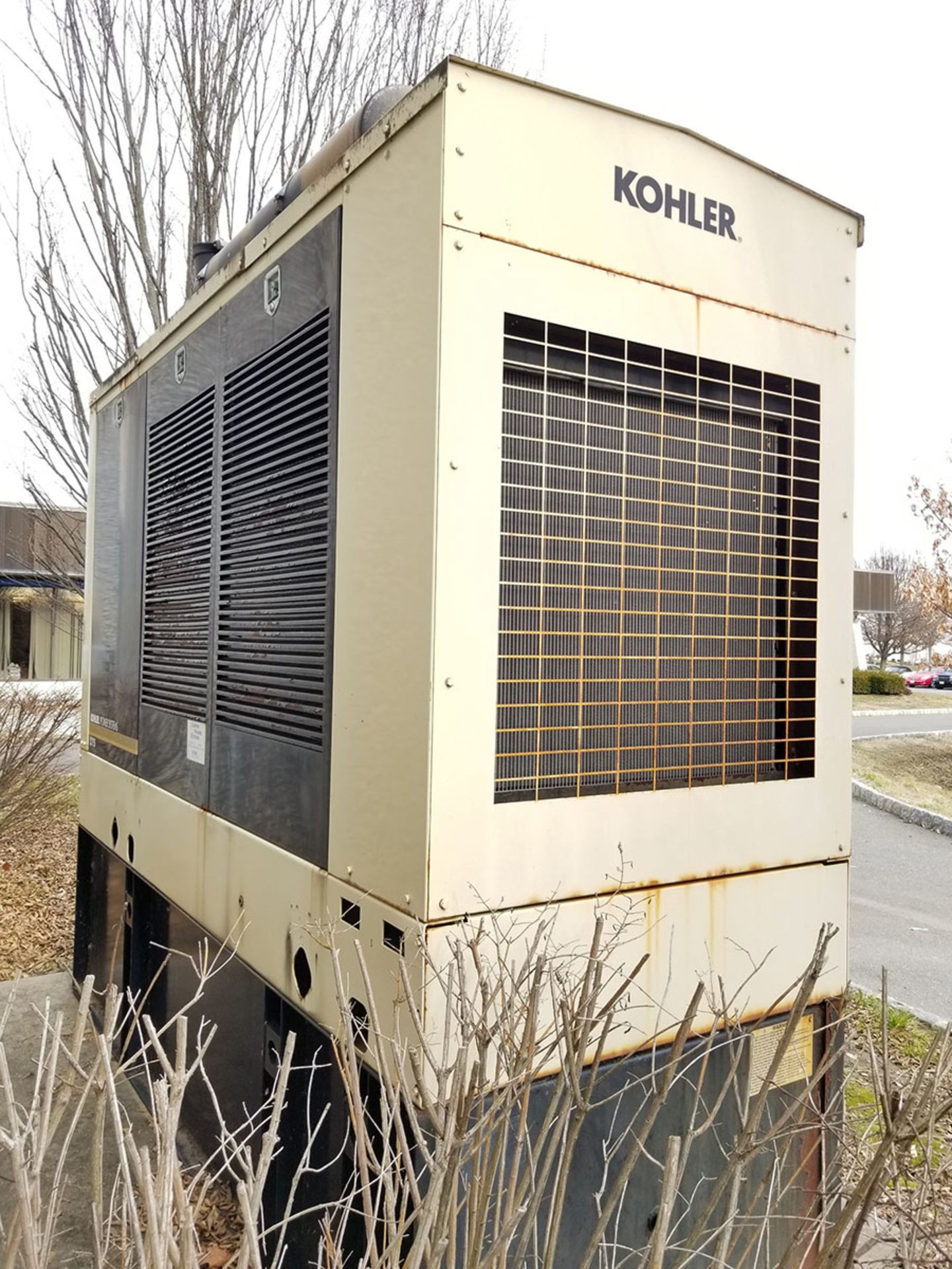 2004 KOHLER 275 EXTERIOR STANDBY SERVICE DUTY GENERATOR, MODEL 275REOZV, S/N 2004622, 528.9 - Bild 19 aus 23