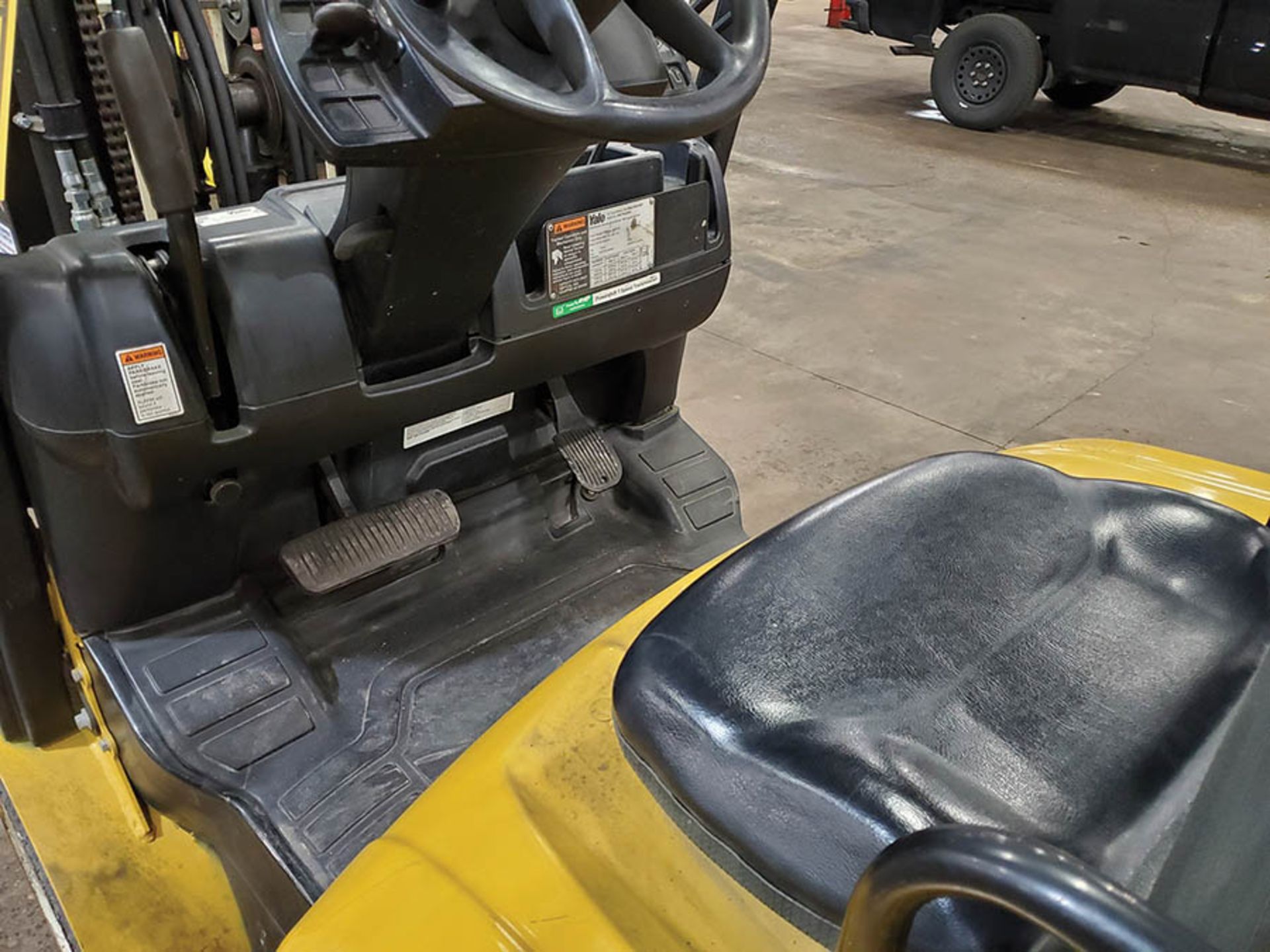 2014 YALE 5,000 LB. FORKLIFT, MODEL GLC050LXNVAE087, S/N A967V02388M, SIDESHIFT, LP, 188’’ LIFT - Image 12 of 15