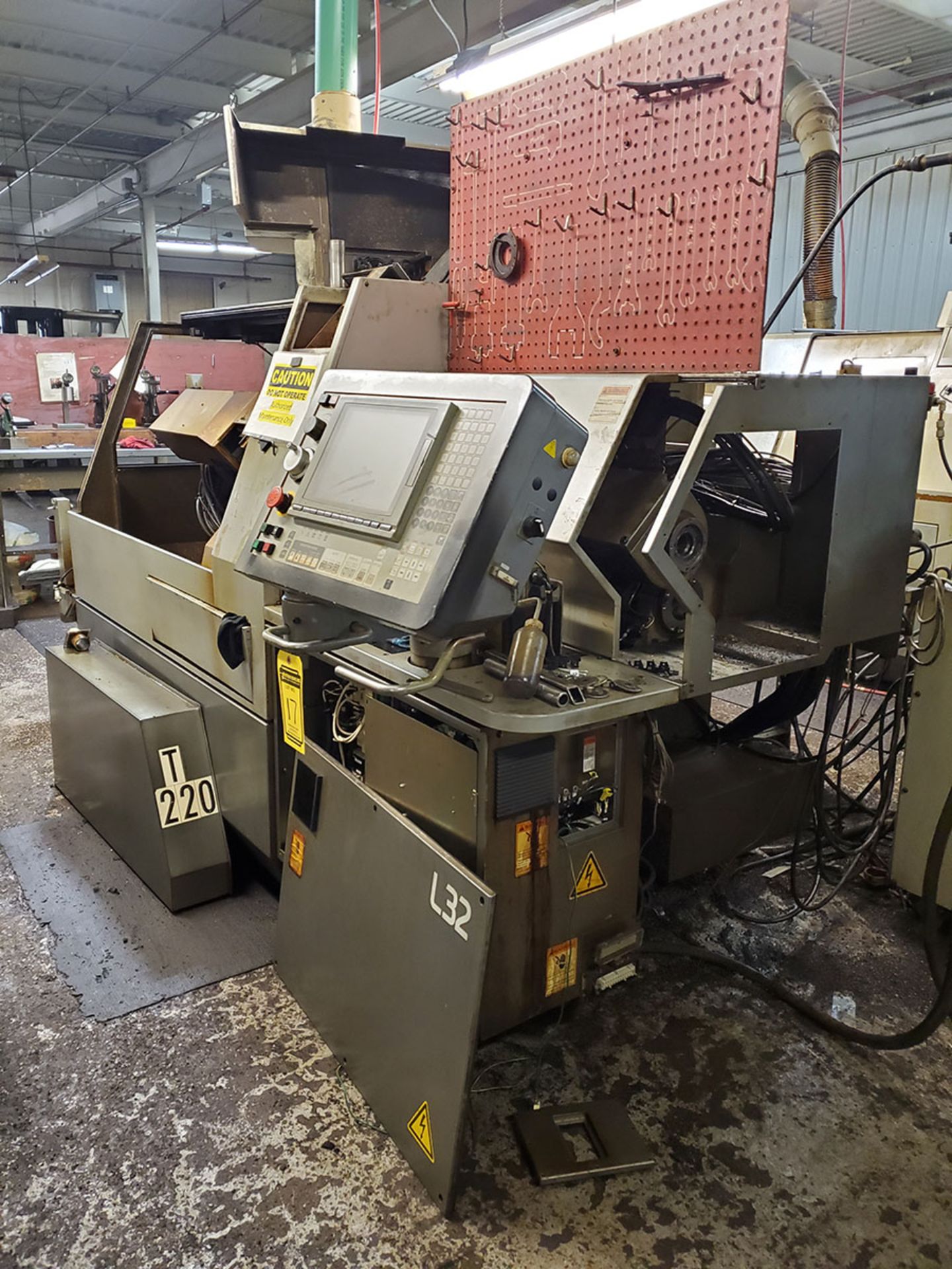 CITIZEN SWISS L32 HORIZONTAL LATHE (OUT OF SERVICE, PARTIALLY DISASSEMBLED), NOT OPERATIONAL