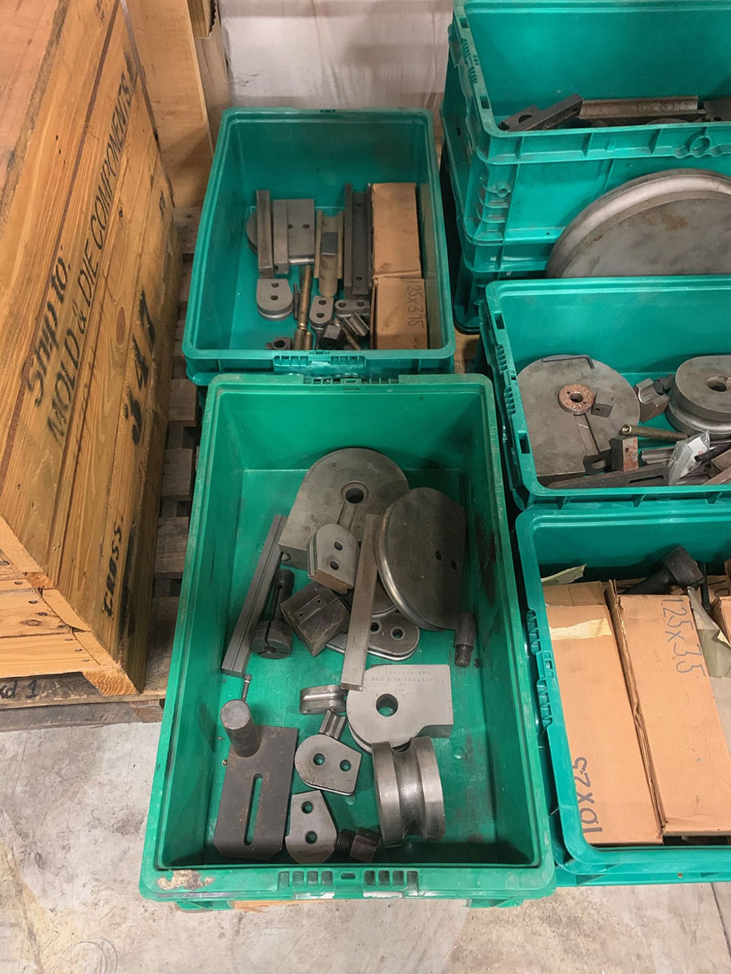 PALLET OF ASSORTED PHI TUBE BENDING DIES ***LOCATED AT 4570 PROGRESS DRIVE, COLUMBUS IN 47203***