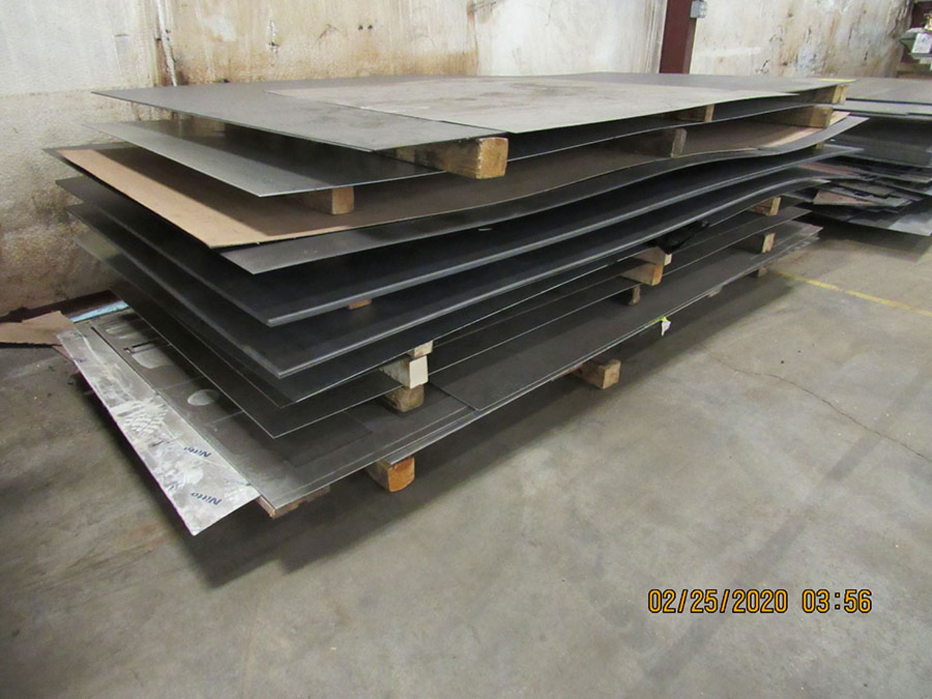 LOT OF ASSORTED SIZE PLATE STEEL - Image 2 of 2