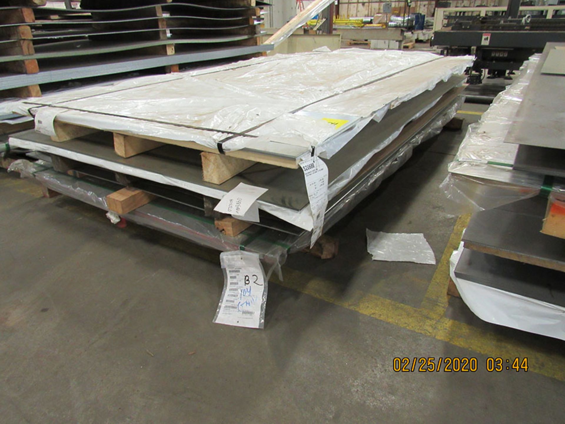 (14 PIECES) .048'' X 60'' X 120'' GR90 GALVANIZED (4 PIECES) .104'' X 60'' X 120'' GR90 GALVANIZED - Image 2 of 2