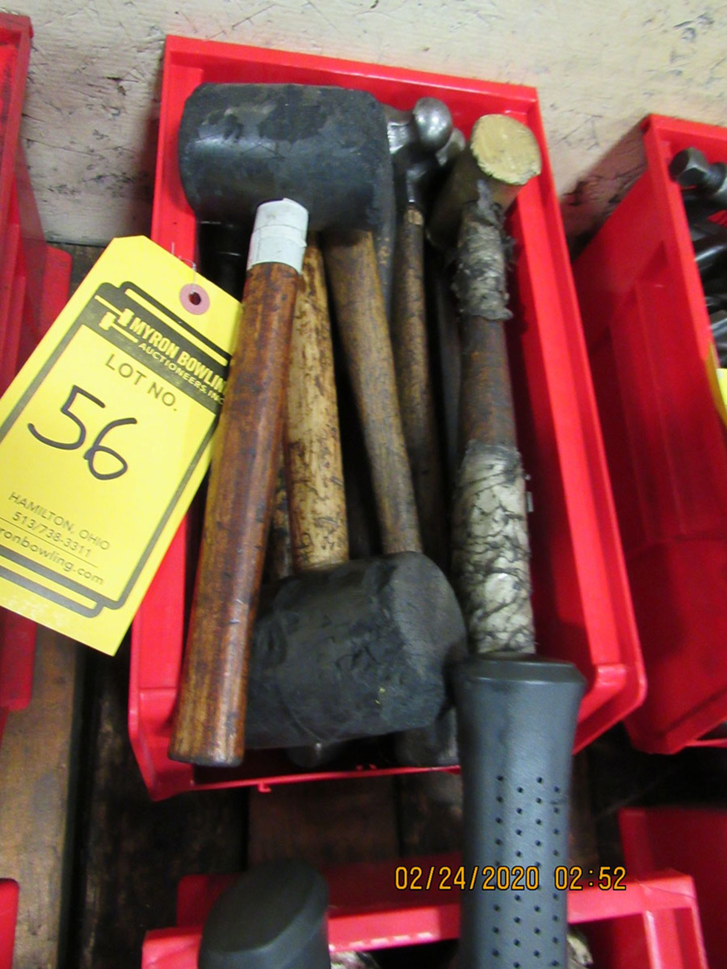 LOT OF ASSORTED SIZE DEAD BLOW HAMMERS - Image 2 of 2