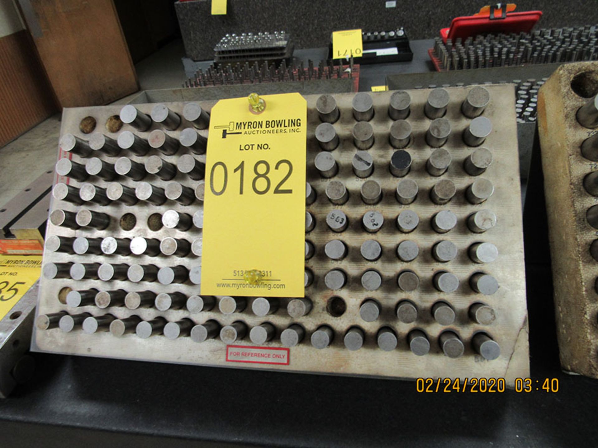 .561 - .628 PIN GAGE SET