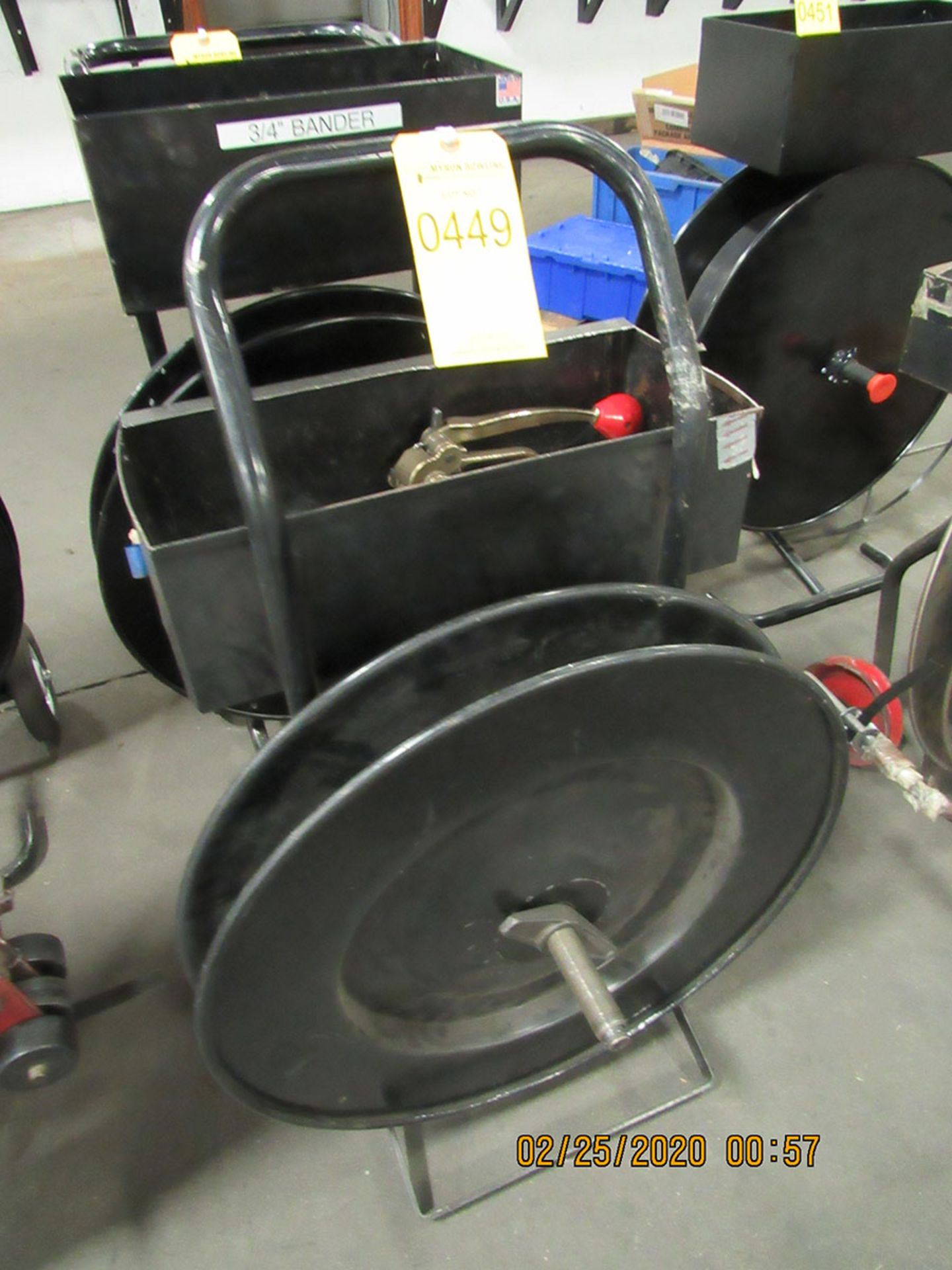 BANDING CART WITH 1/2'' BANDING