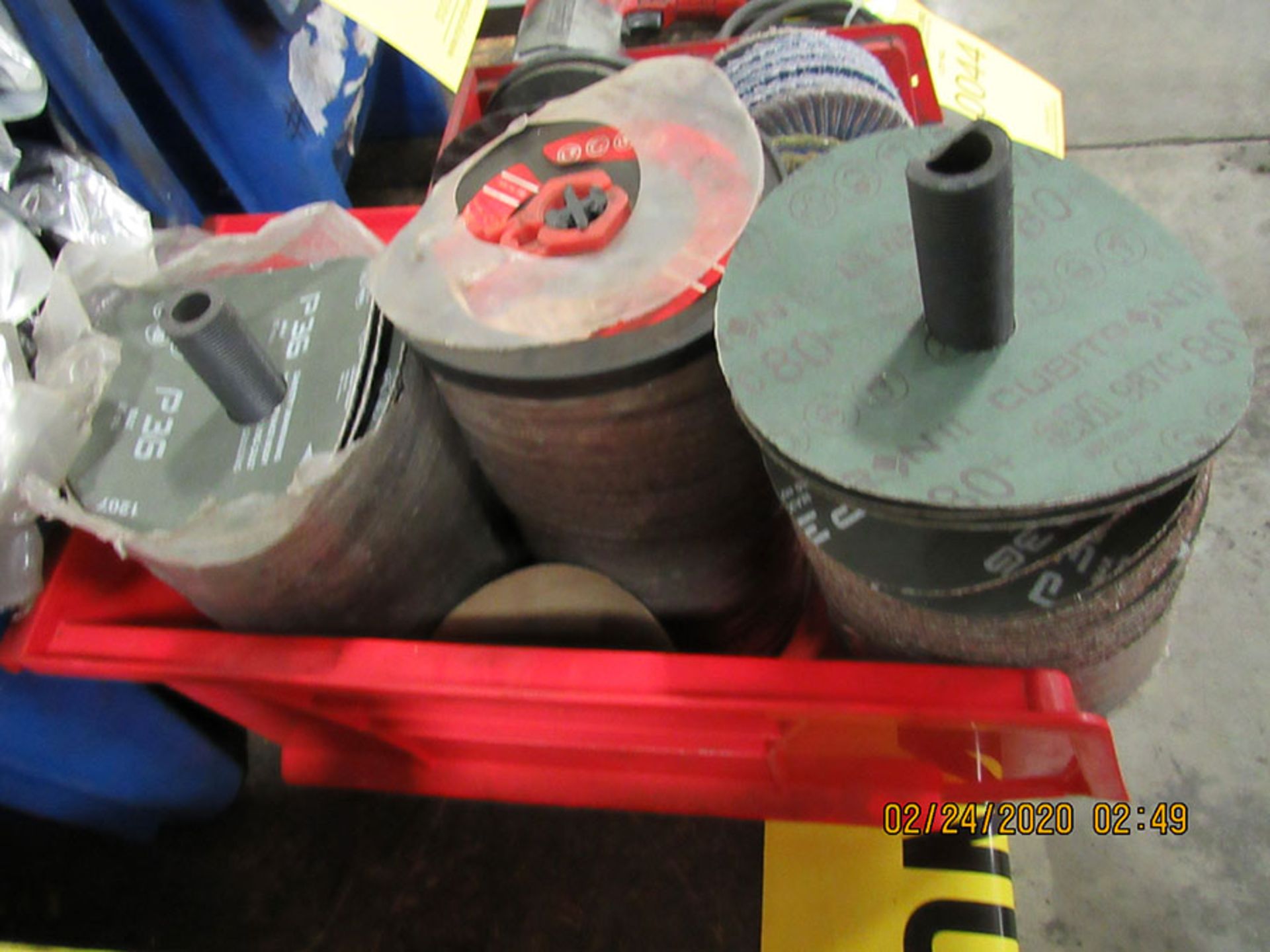 ASSORTED GRIT 5'' ABRASIVE DISCS