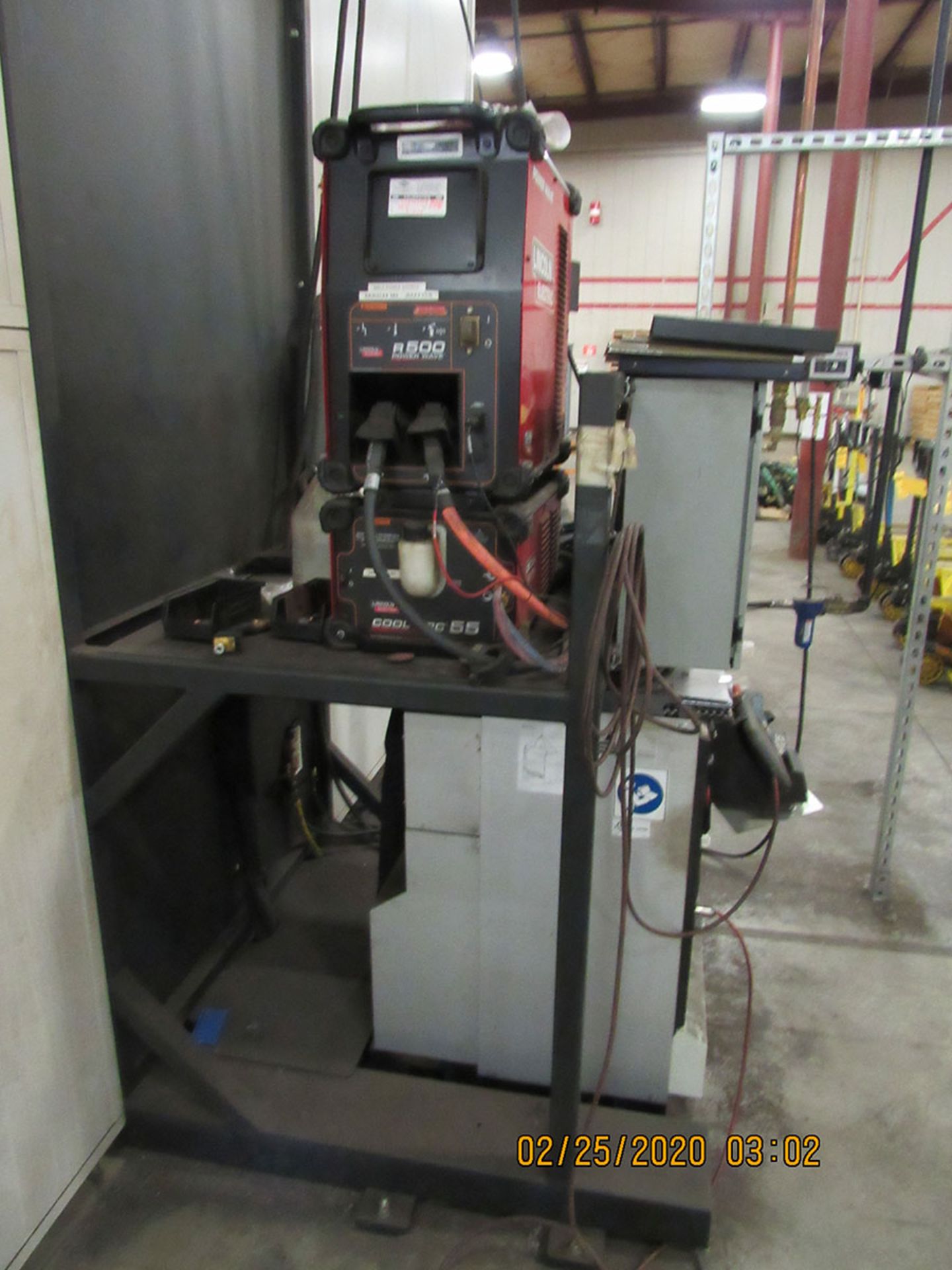 WOLF ROBOTIC 2-STATION ROBOTIC WELDING CELL; ABB MODEL IRB26001D8, 6-AXIS ROBOT, S/N 2600-800374 - Image 4 of 11