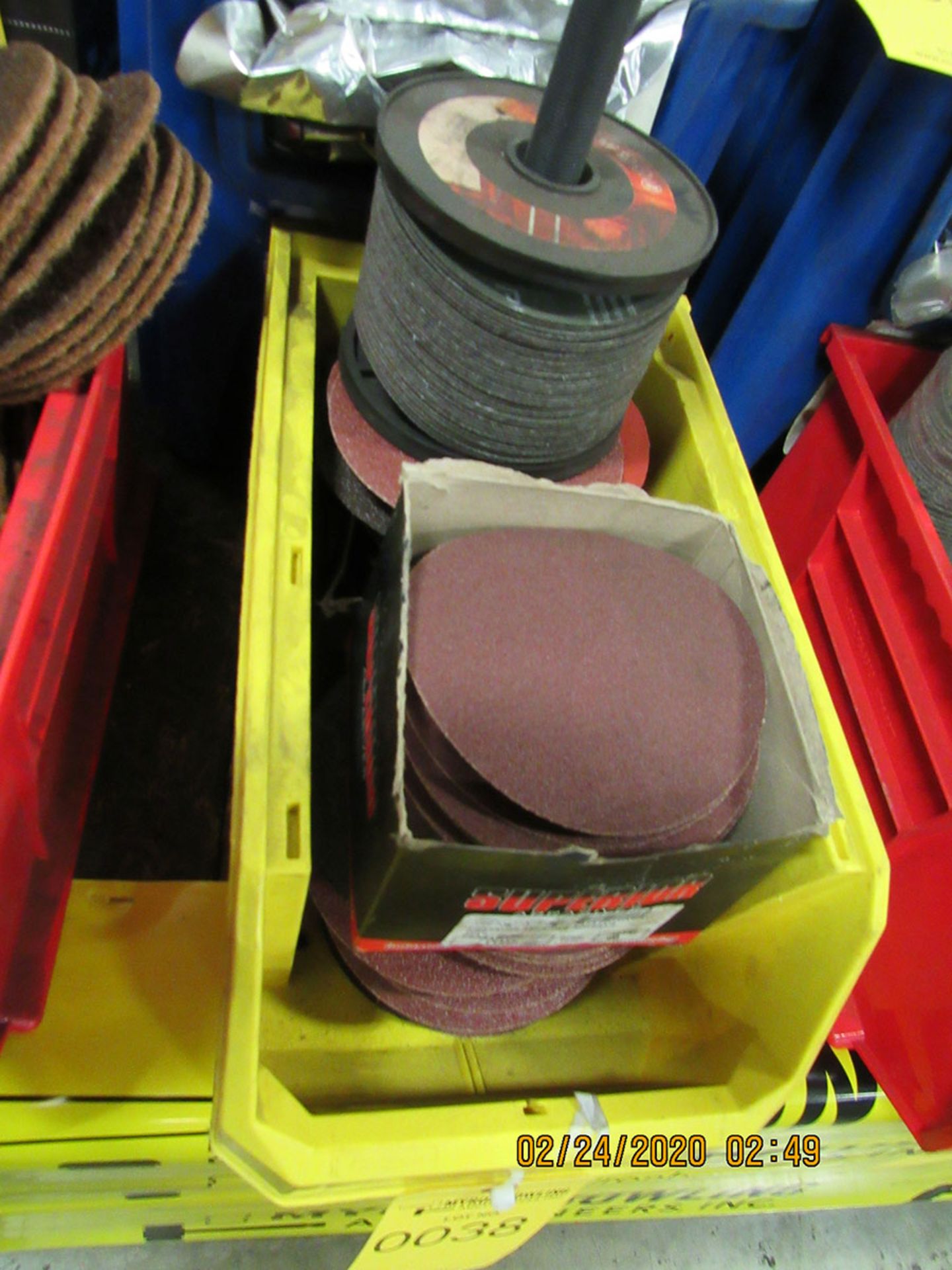 ASSORTED GRIT 5'' ABRASIVE DISCS