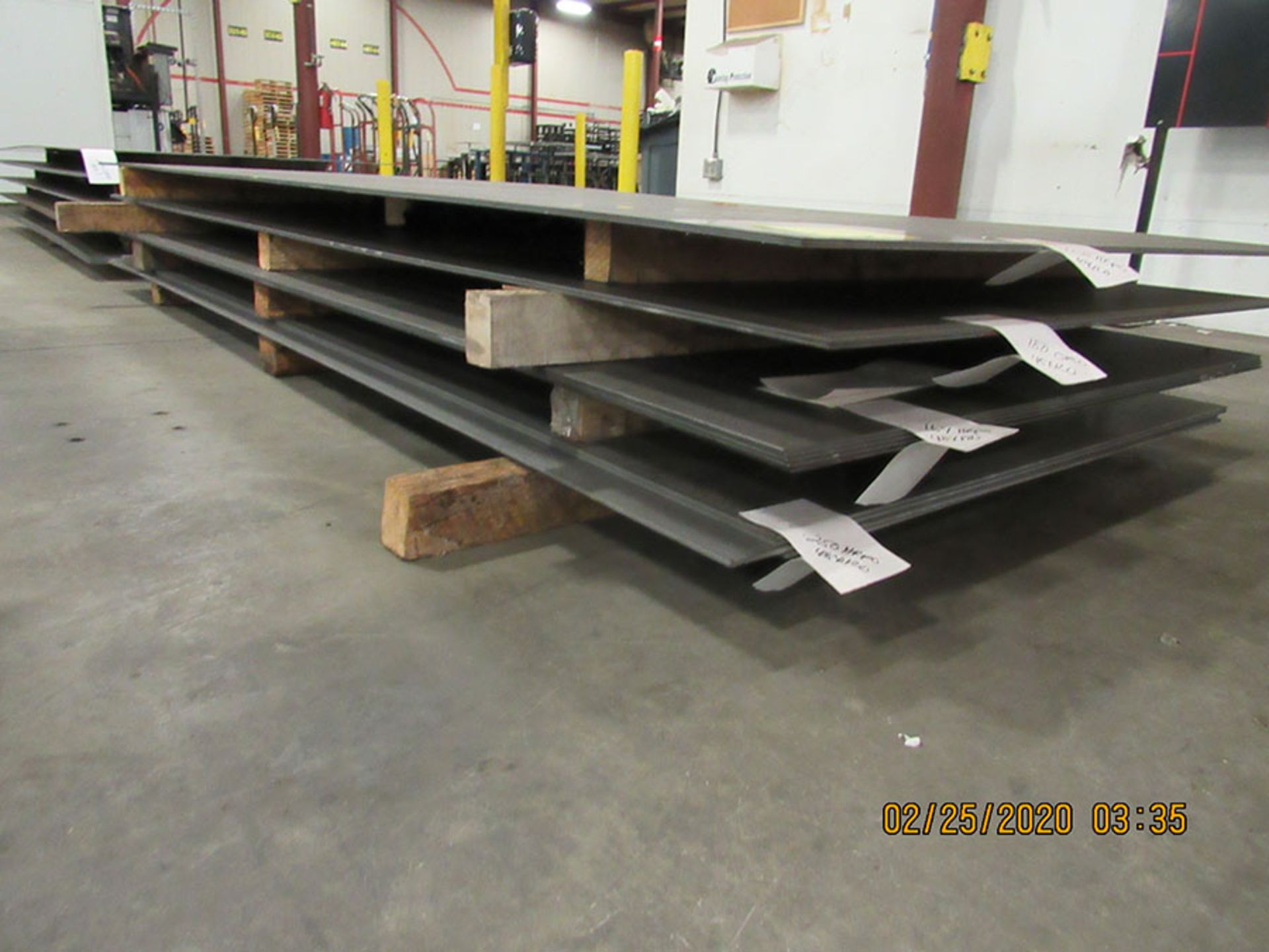 (2 PIECES) .120'' X 60'' X 120'' HRPO PLATE STEEL (2 PIECES) GRSO .180'' X 48'' X 120'' PLATE - Image 2 of 2