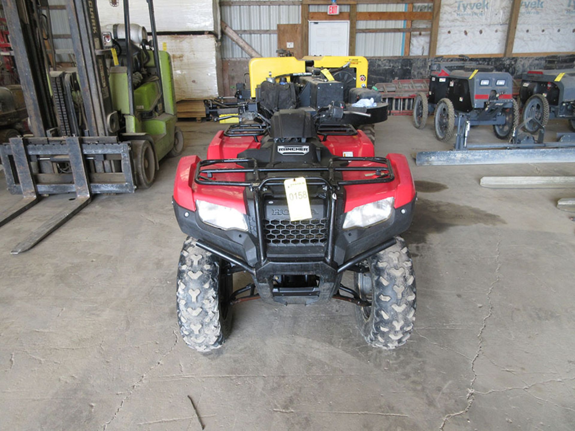 2014 HONDA RANCHER; 2X4, FUEL INJECTED, 1,360 MILES, VIN# TRX420TE1 - Image 2 of 4