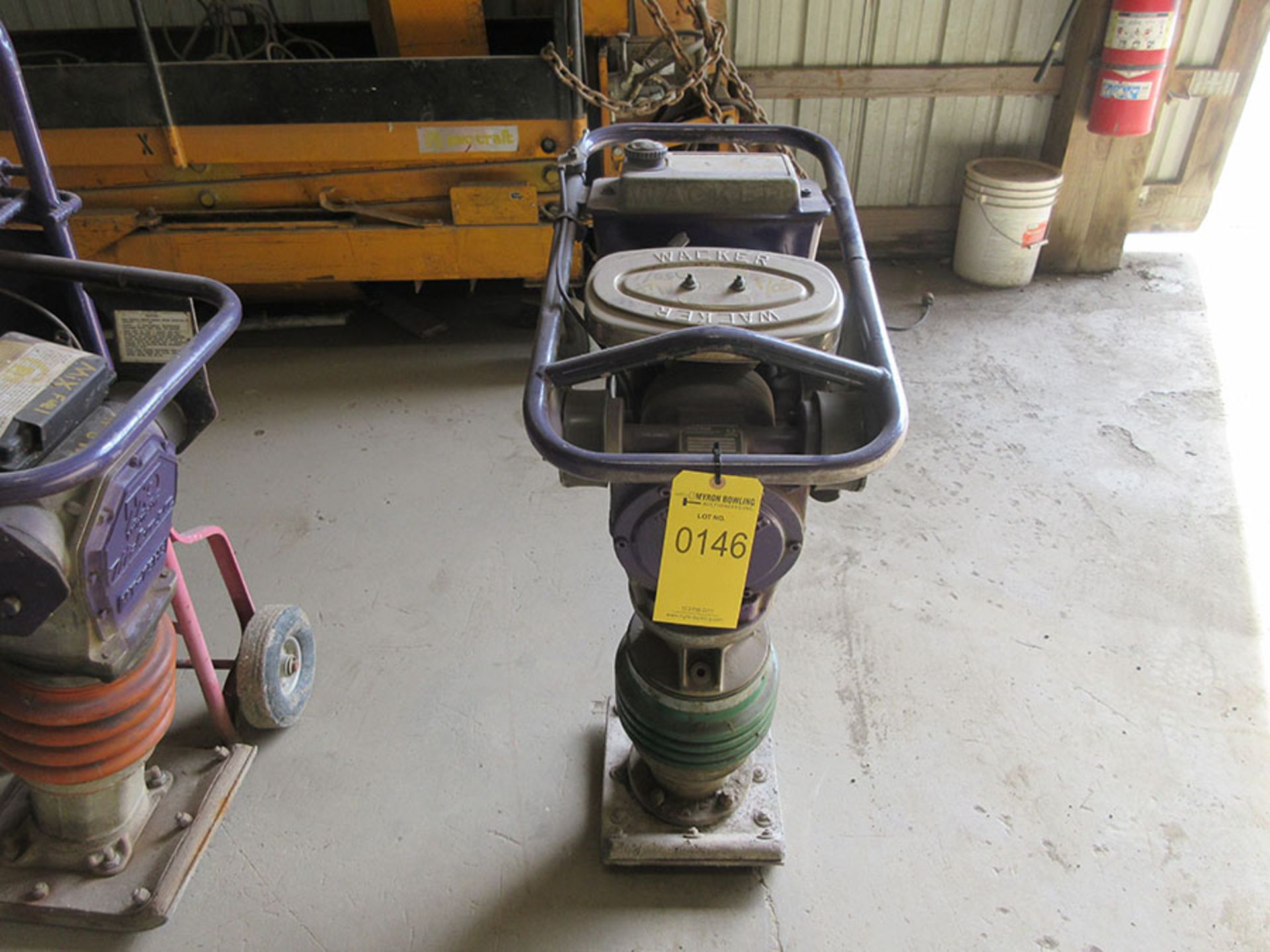 WACKER BS60Y POWER TAMPER; S/N 12275