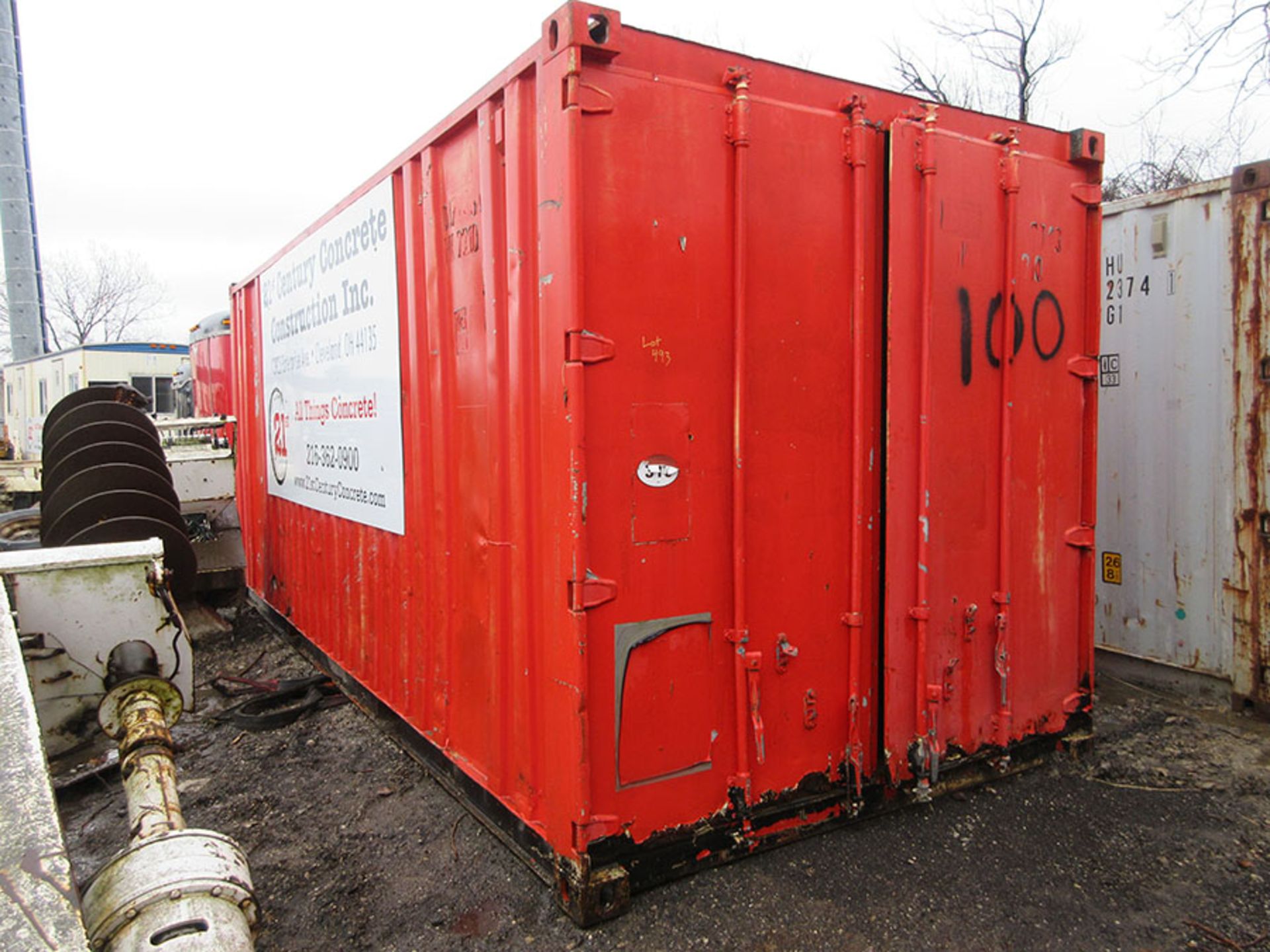 20' SHIPPING CONTAINER