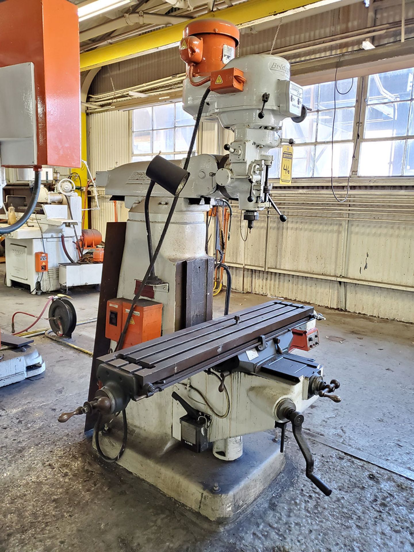 AMERICAN RADIAL ARM DRILL, 8’’ COLUMN, 4' ARM, 45-2,250 RPM, FRICTION ADJUSTMENT, 20’’ X 24’’ X 12’’ - Image 14 of 14