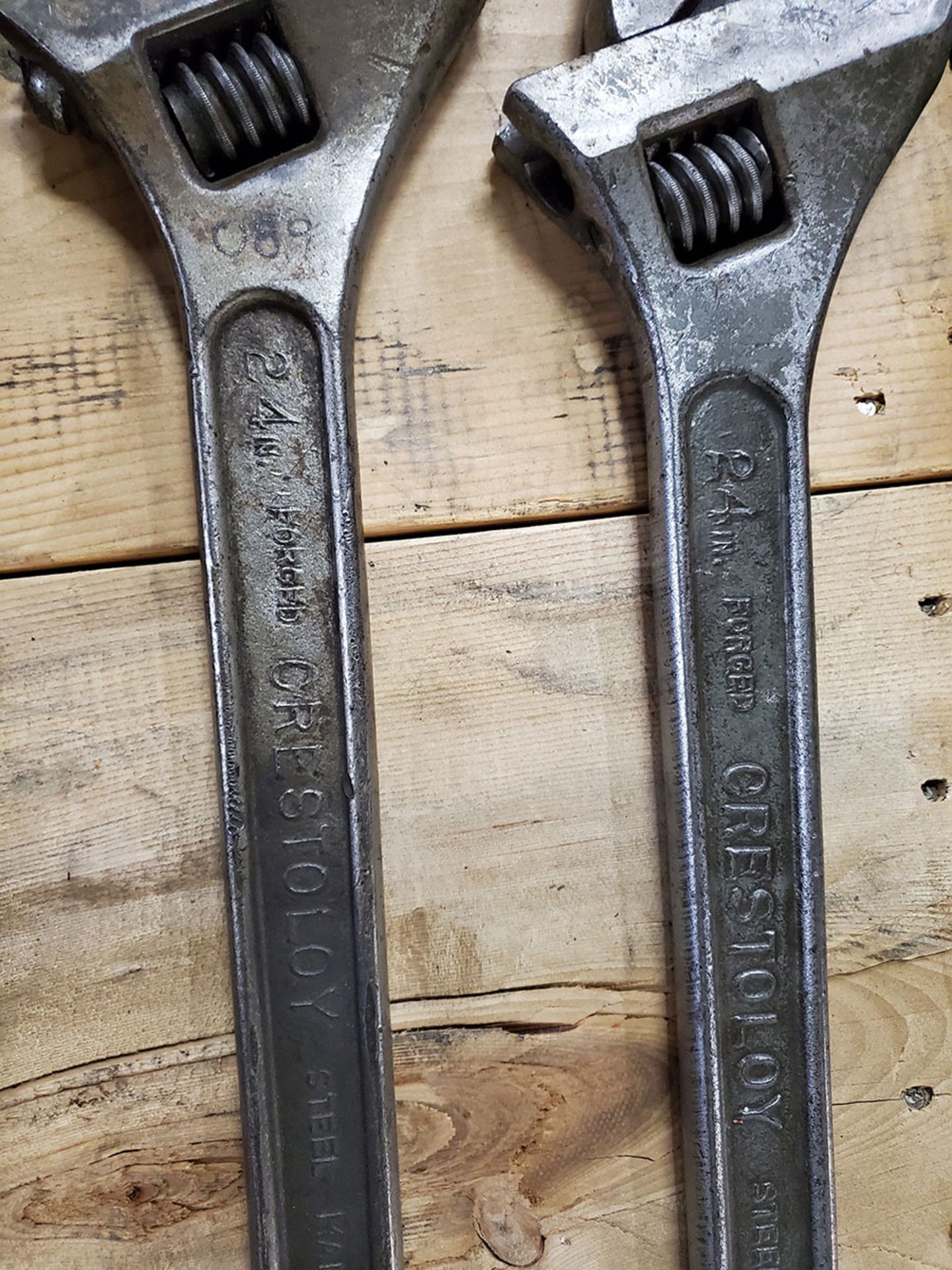(3) BOXES OF 24’’ CREATOLOGY CRESCENT WRENCH, ALLEN WRENCHES, RUBBER MALLETS, OPEN/CLOSED END - Image 8 of 10