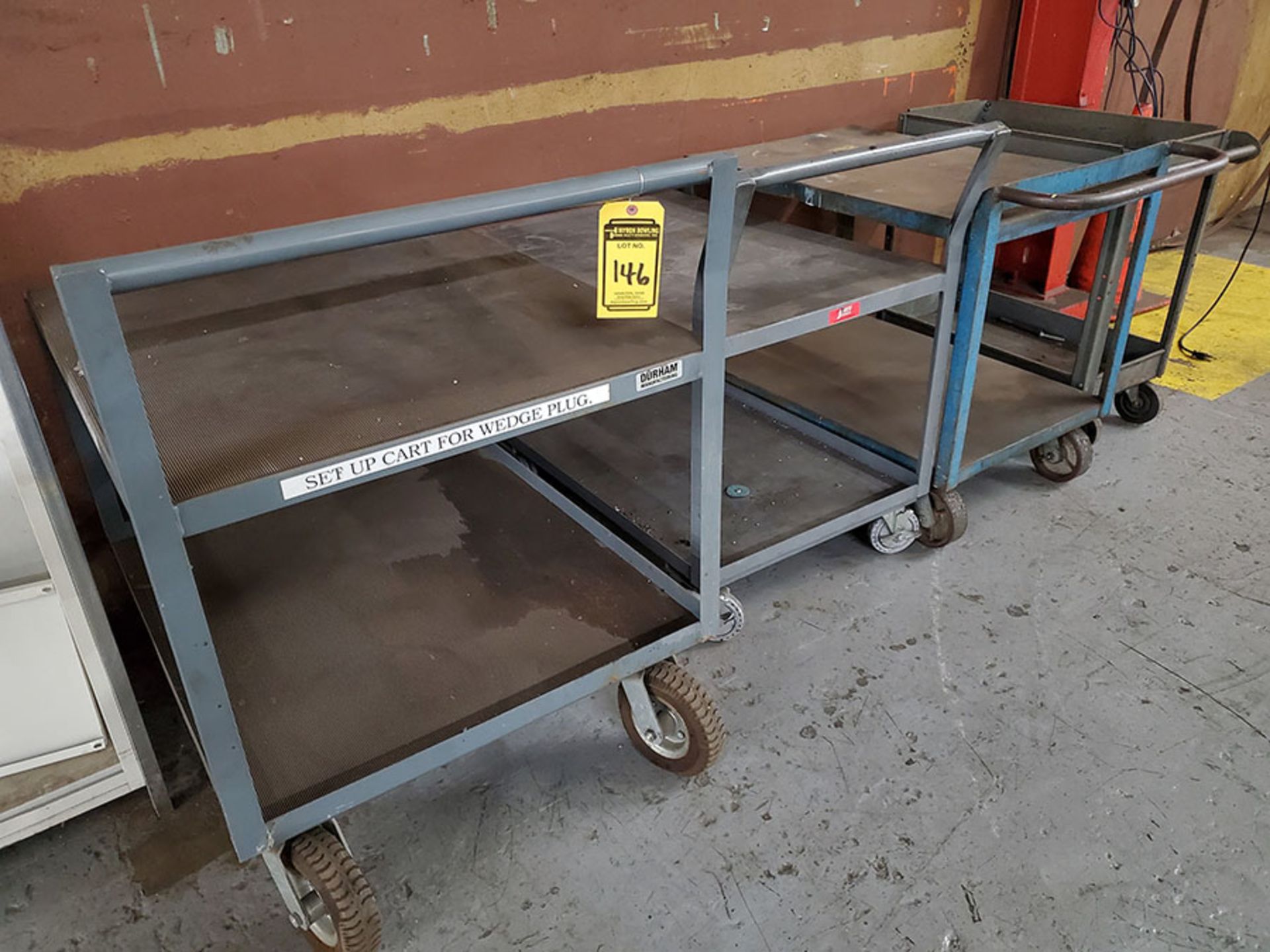 (10+) METAL AND PLASTIC SHOP CARTS, ASSORTED SIZES - Image 6 of 9