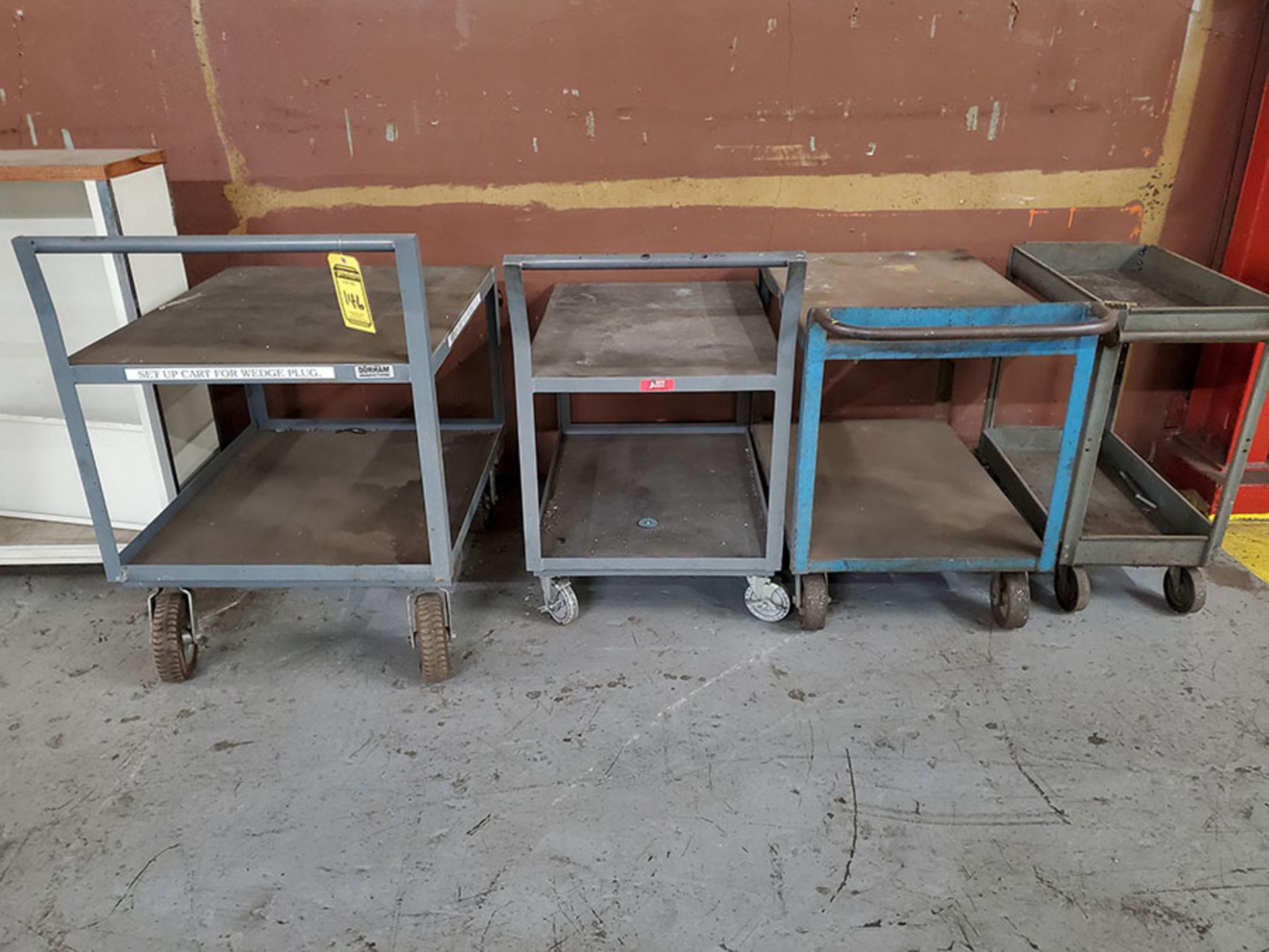 (10+) METAL AND PLASTIC SHOP CARTS, ASSORTED SIZES - Image 7 of 9