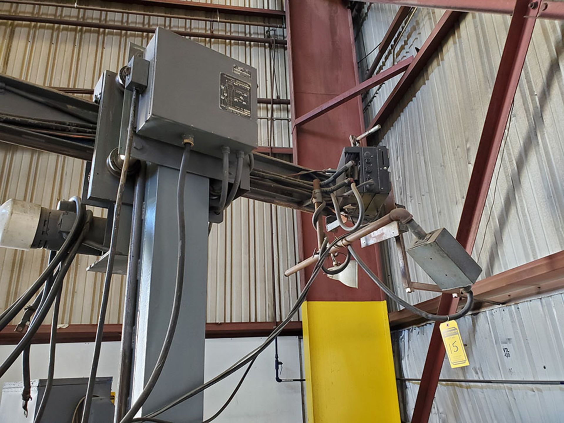 AARONSON WELDING MANIPULATOR, FINISH WITH L-3100-1 PLASMA WELDING HEAD (UNMOUNTED) - Image 3 of 13