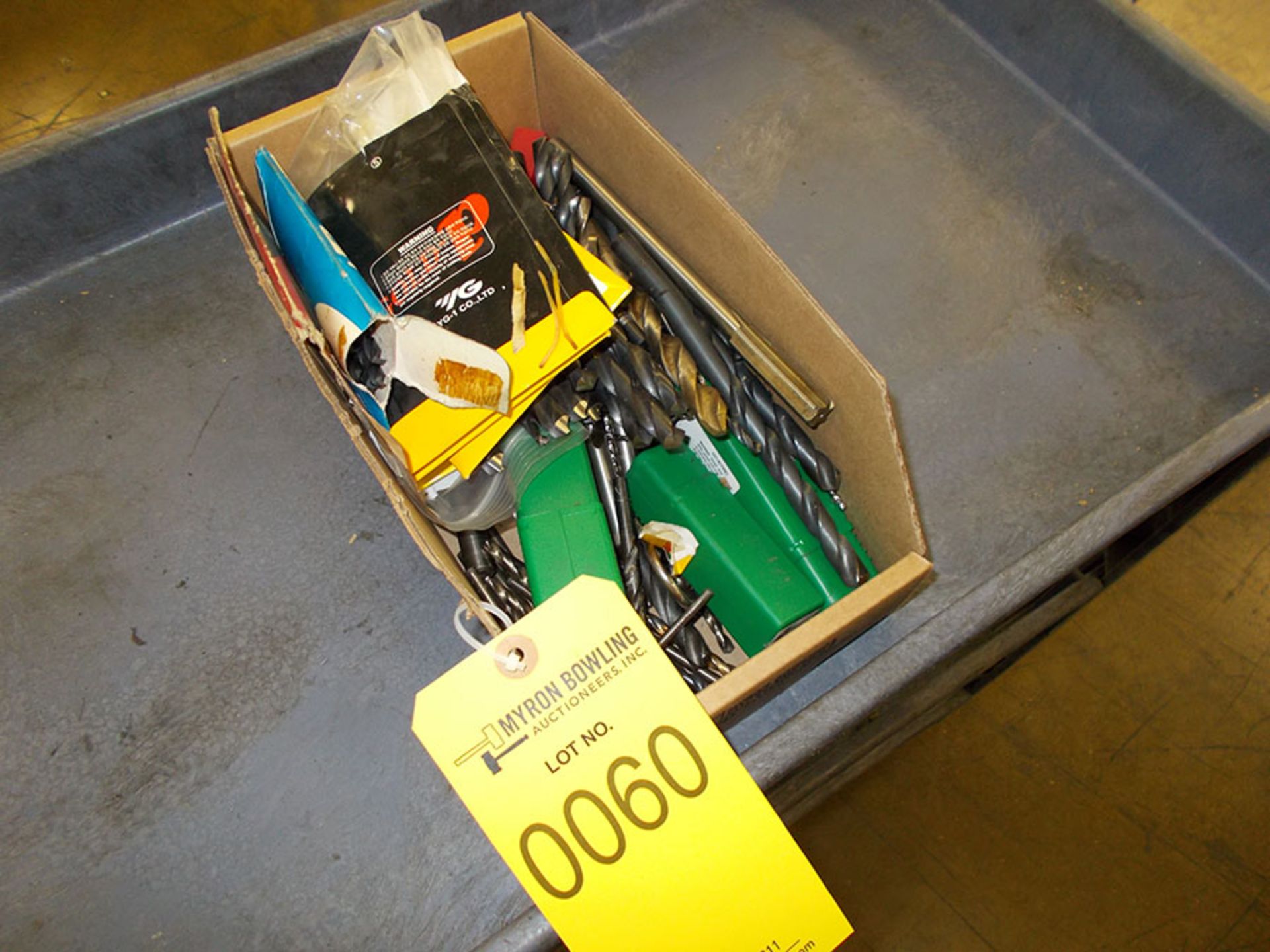 BOX OF ASSORTED DRILLS