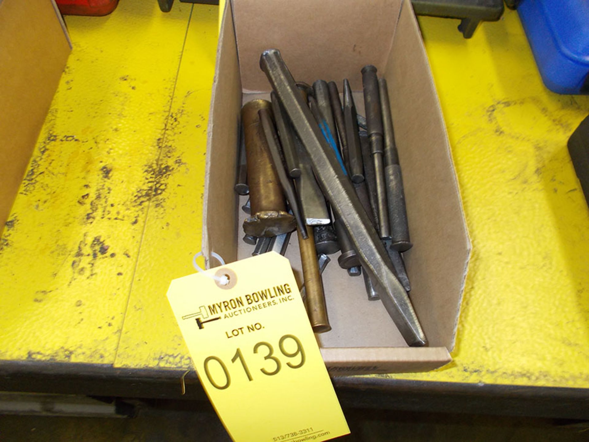 BOX OF PUNCHES & CHISELS