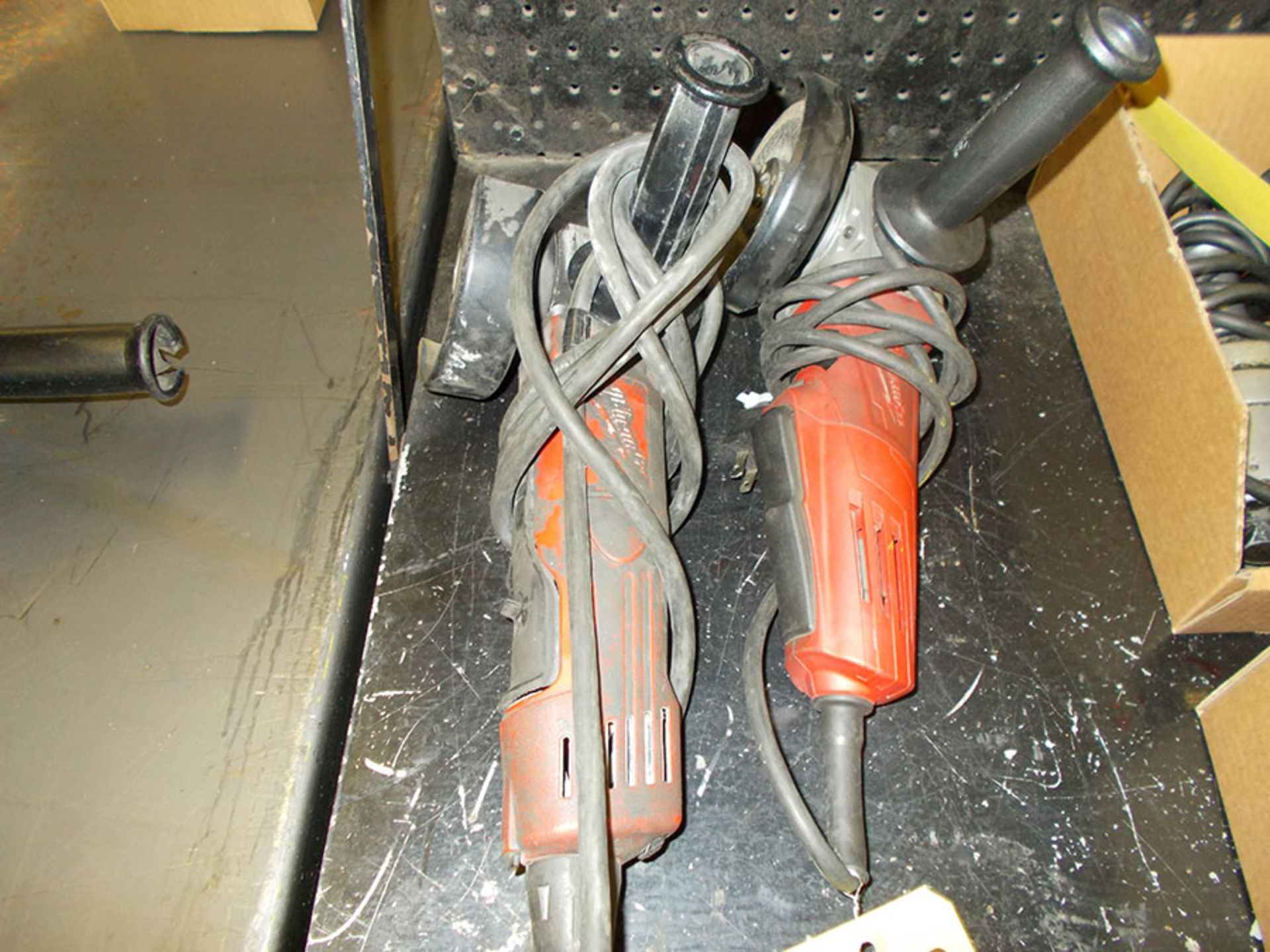 (2) MILWAUKEE 4 1/2'' 120V GRINDERS