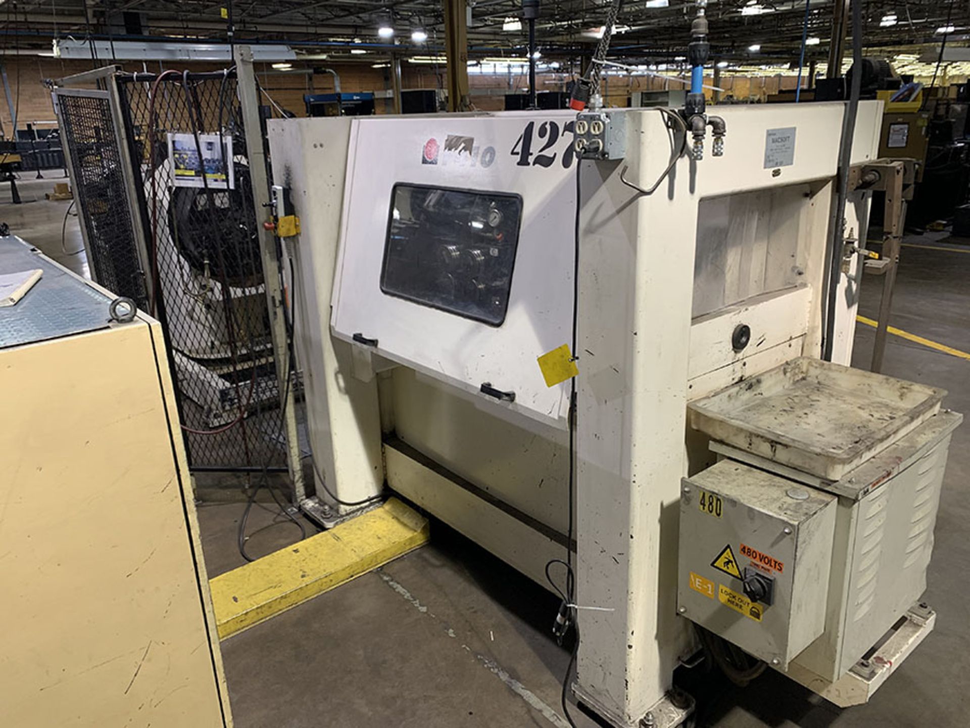 2000 .41'' NUMALLIANCE MAC SOFT MODEL F410 CNC WIRE BENDER WITH 40-TON HEADING UNIT; S/N 923, 3- - Image 10 of 10