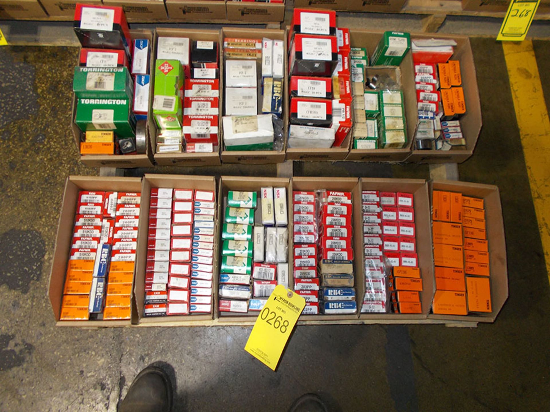 (3) PALLETS OF ASSORTED BEARINGS