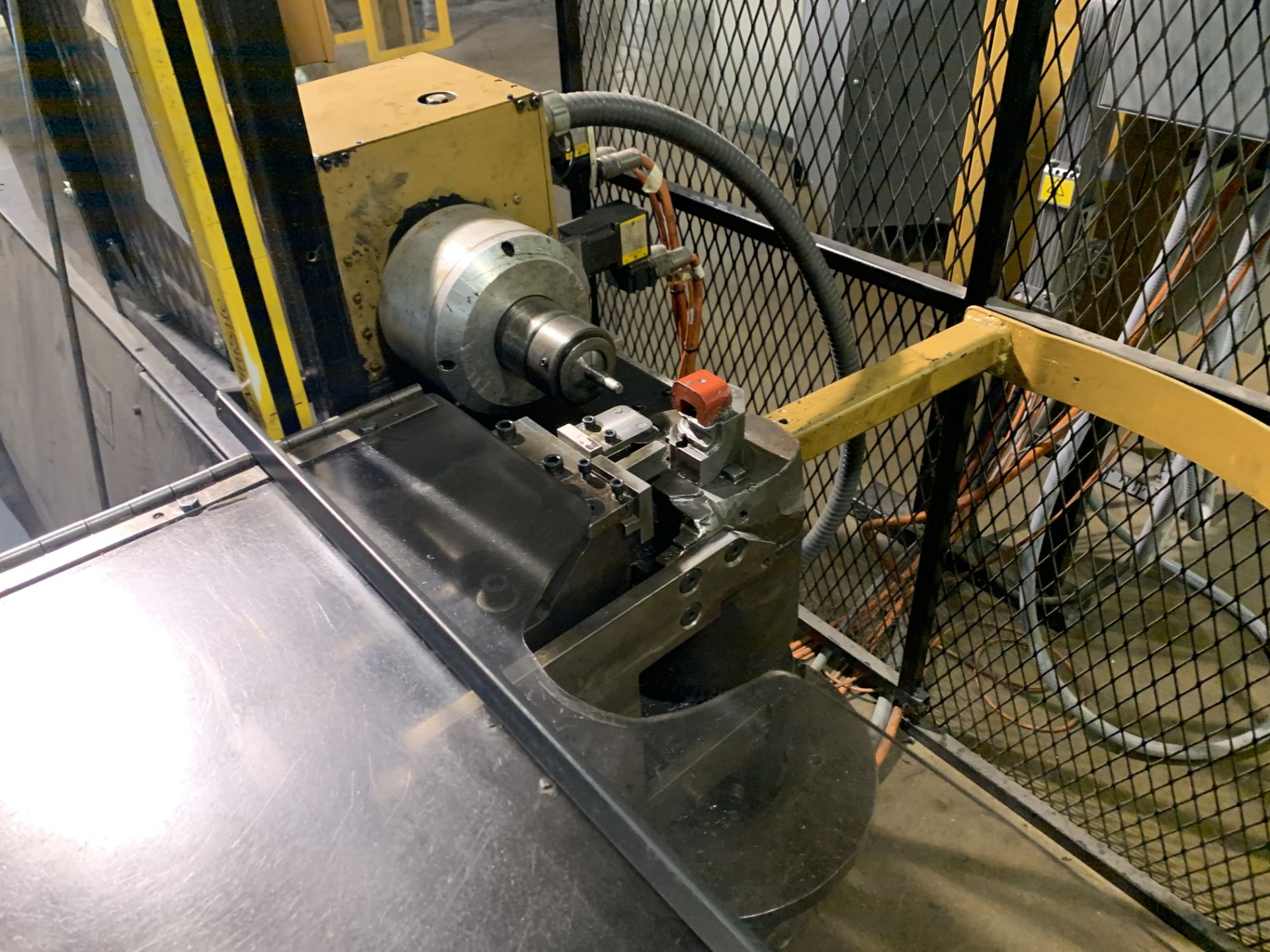 HUESTIS BEND-X CNC HORIZONTAL ROD BENDER; TENSILE 60 PSI, 240V, 3-PHASE - Image 6 of 6