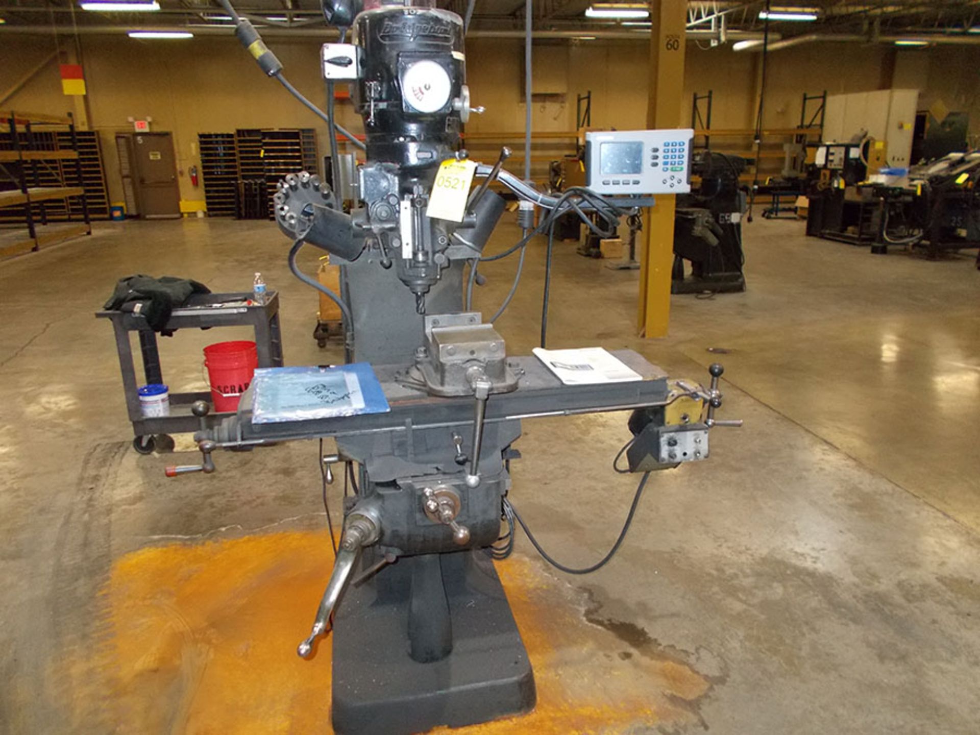 BRIDGEPORT SERIES 1 MILLING MACHINE WITH ACU-RITE CONTROL DRIVE, S/N 62555-2, 230/460V, 3-PHASE