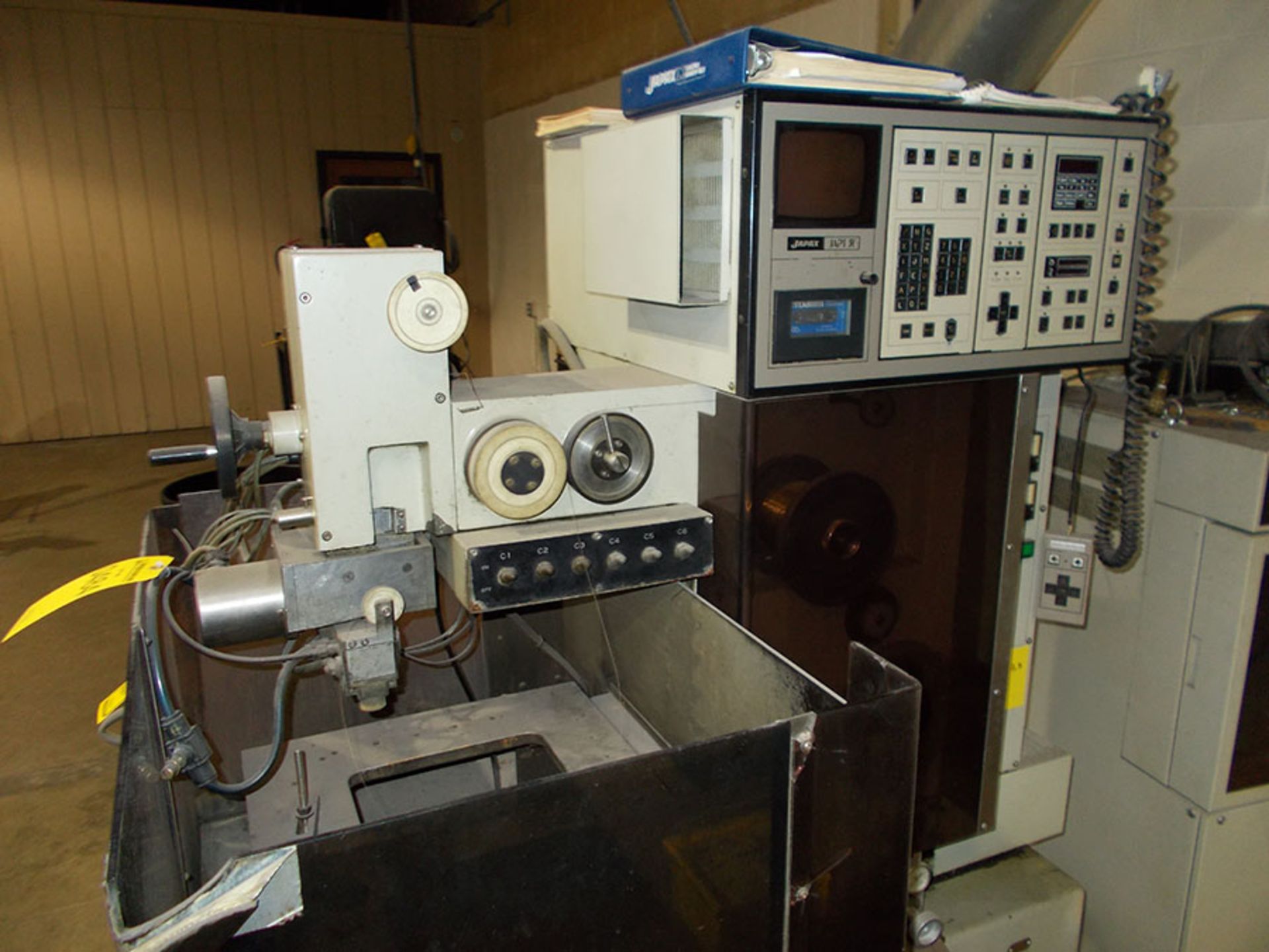 JAPAX EDM WIRE CUTTING MACHINE; NUMERICALLY CONTROLLED WITH DIELECTRIC FLUID SUPPLY, NC CONTROLLER & - Image 2 of 3