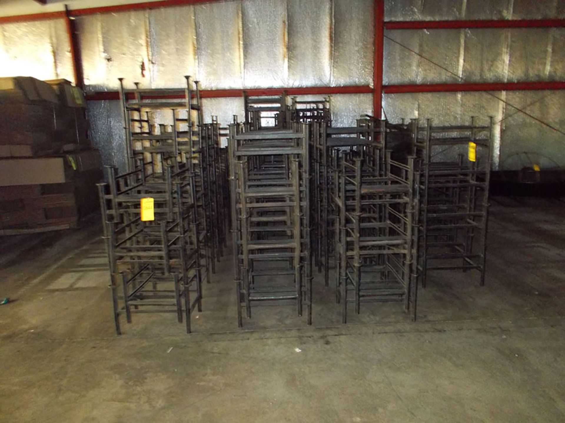 LOT OF STEEL STANDS